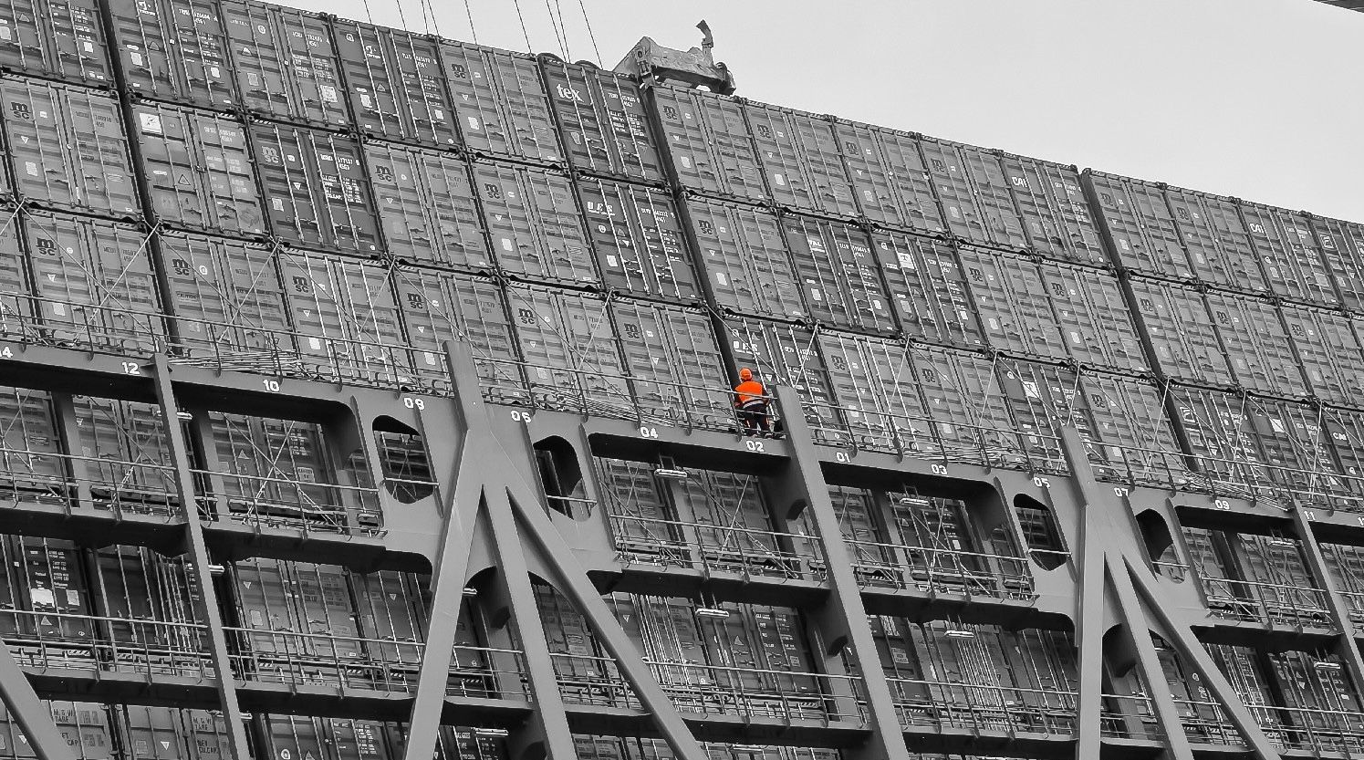 La obra ganadora en la categoría de "Estiba" ha sido una fotografía de Rayco Suárez.