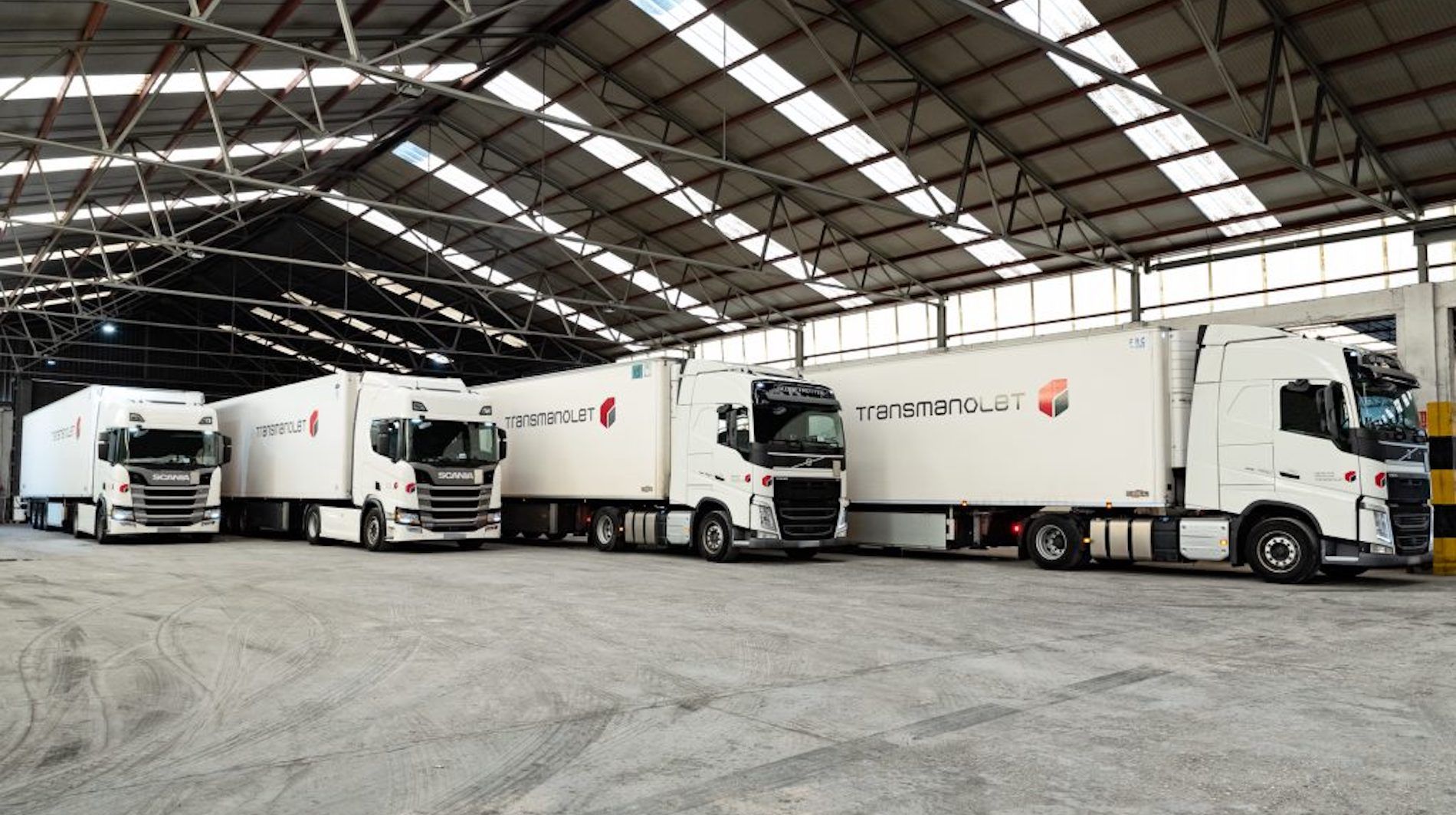 Transmanolet gestiona una flota compuesta de más de 110 frigos.