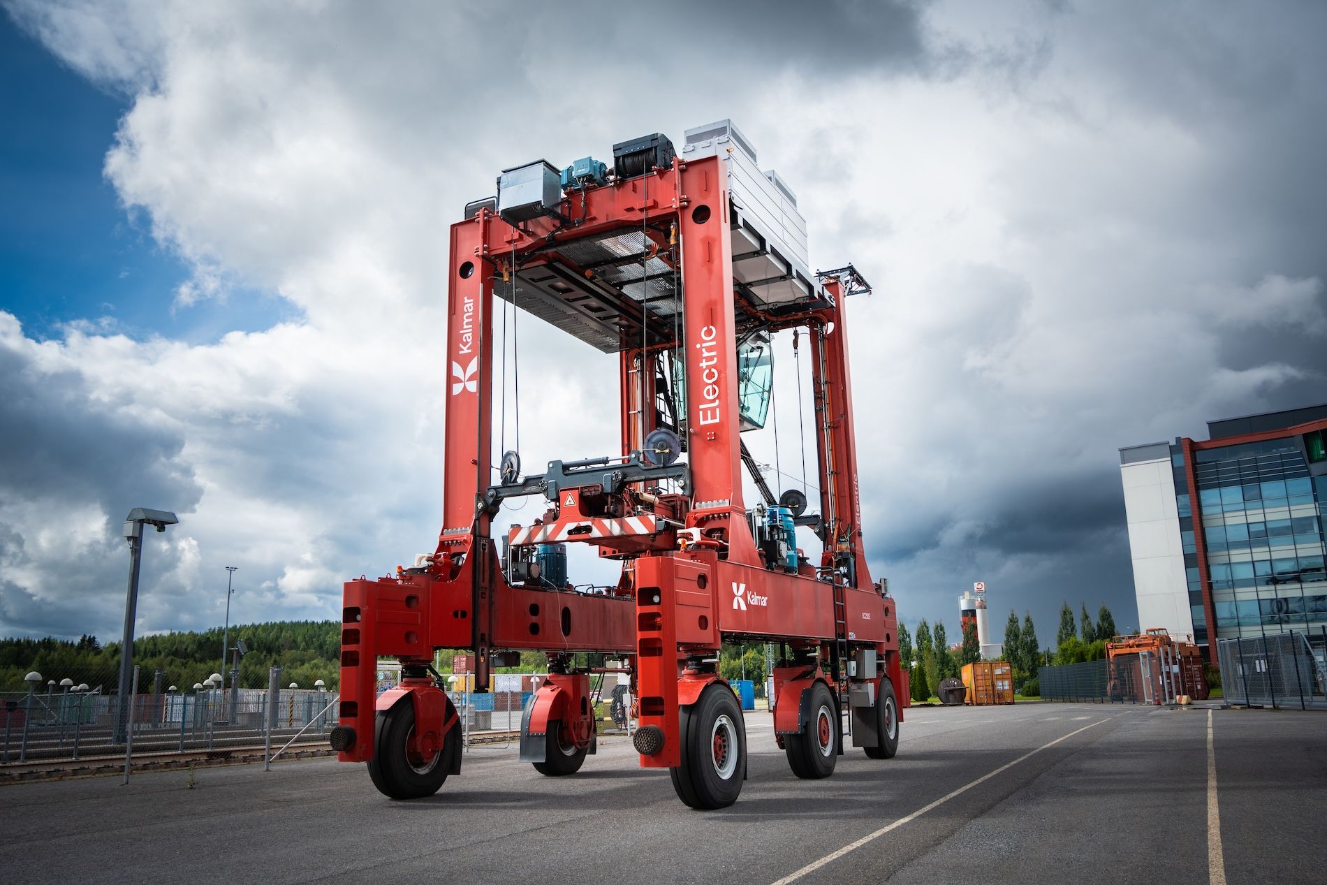 Kalmar Straddle Carrier carretilla portico