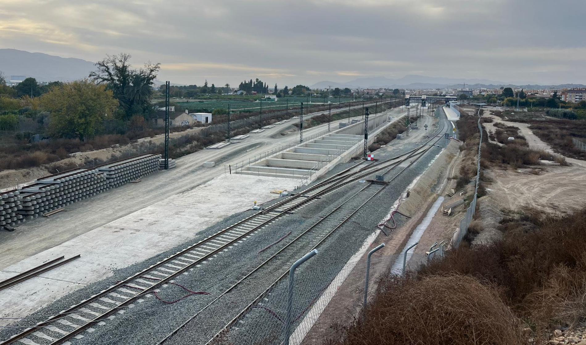playa vias terminal Adif Murcia Mercancias playa vias terminal Adif Murcia Mercancias