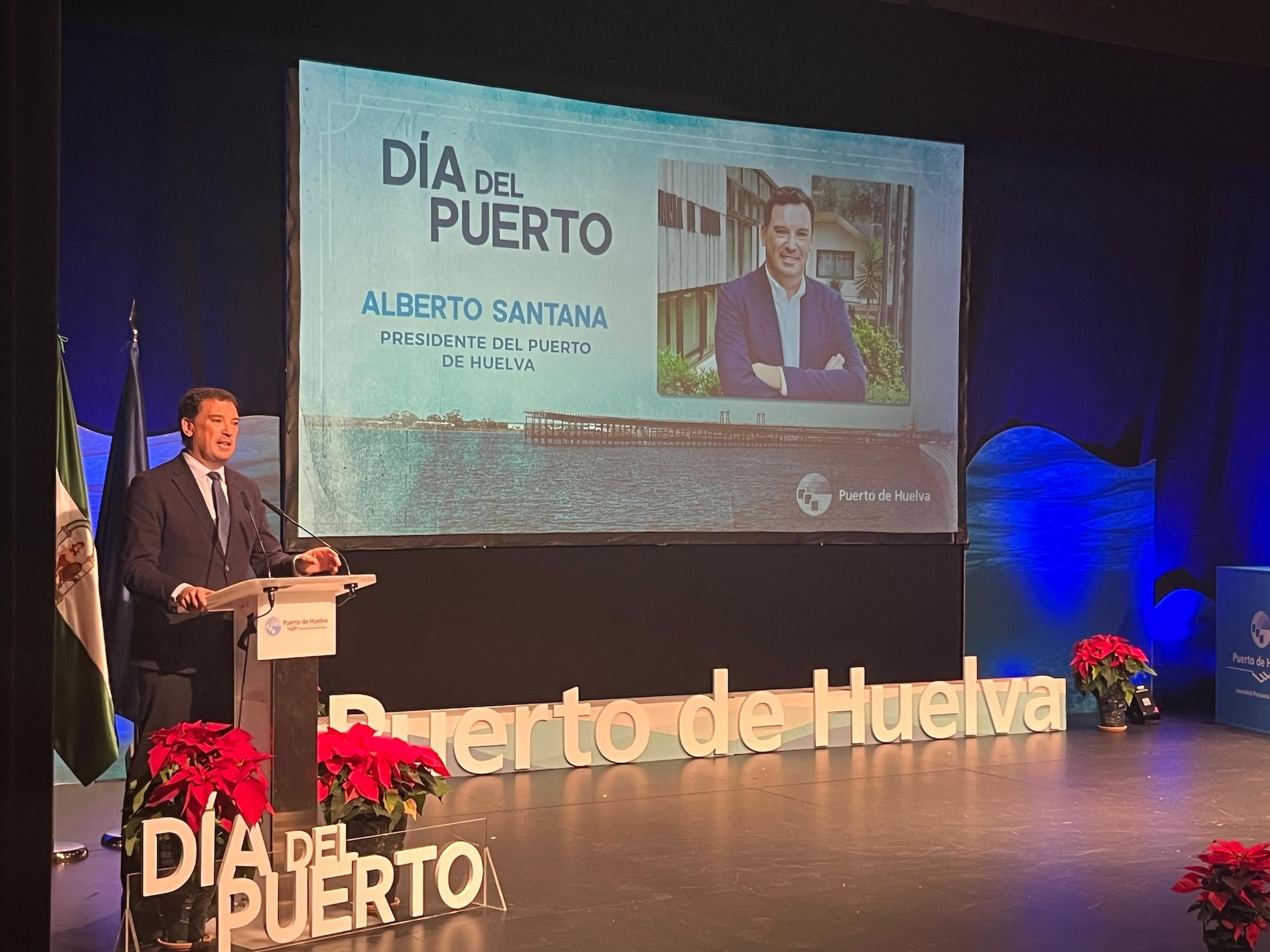 Alberto Santana dia del puerto de Huelva Alberto Santana dia del puerto de Huelva