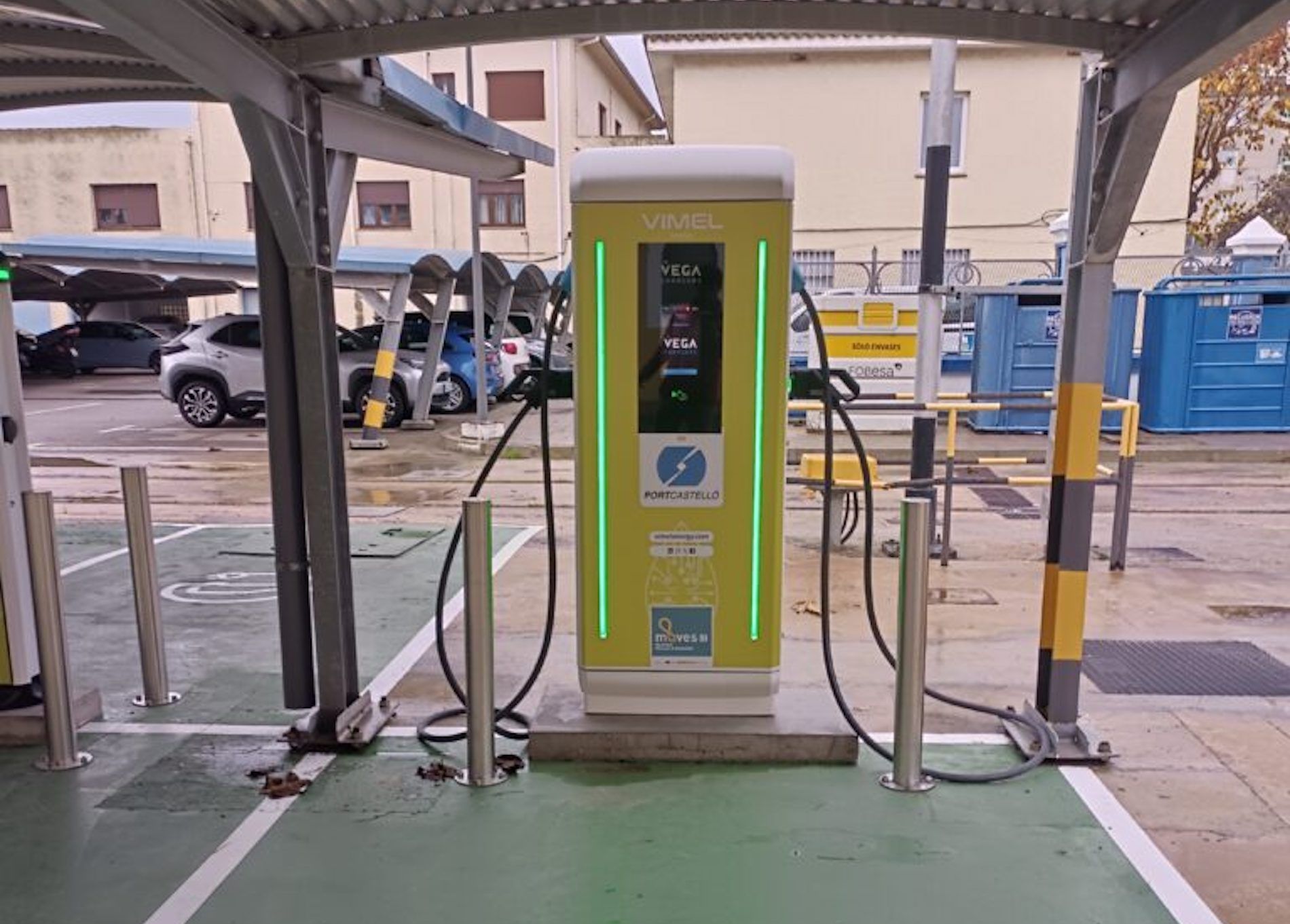 punto recarga puerto castellon