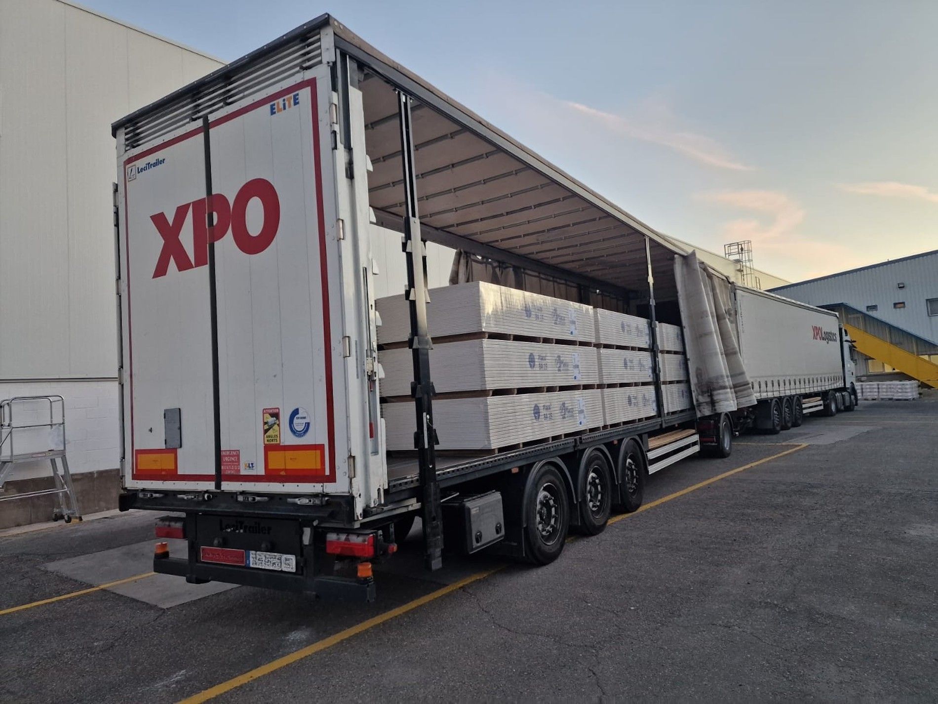duotrailer Saint Gobain Placo XPO