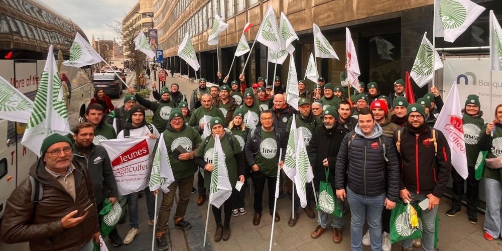 manifestacion agricultores franceses