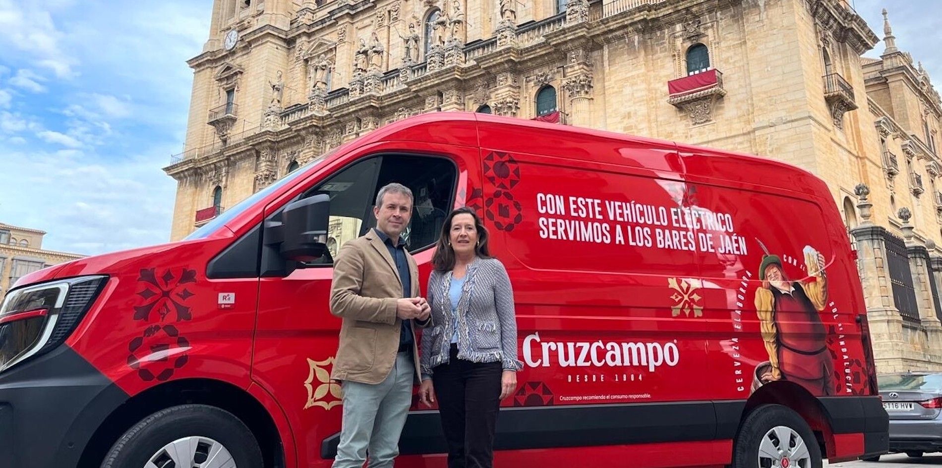 vehiculo electrico heineken jaen