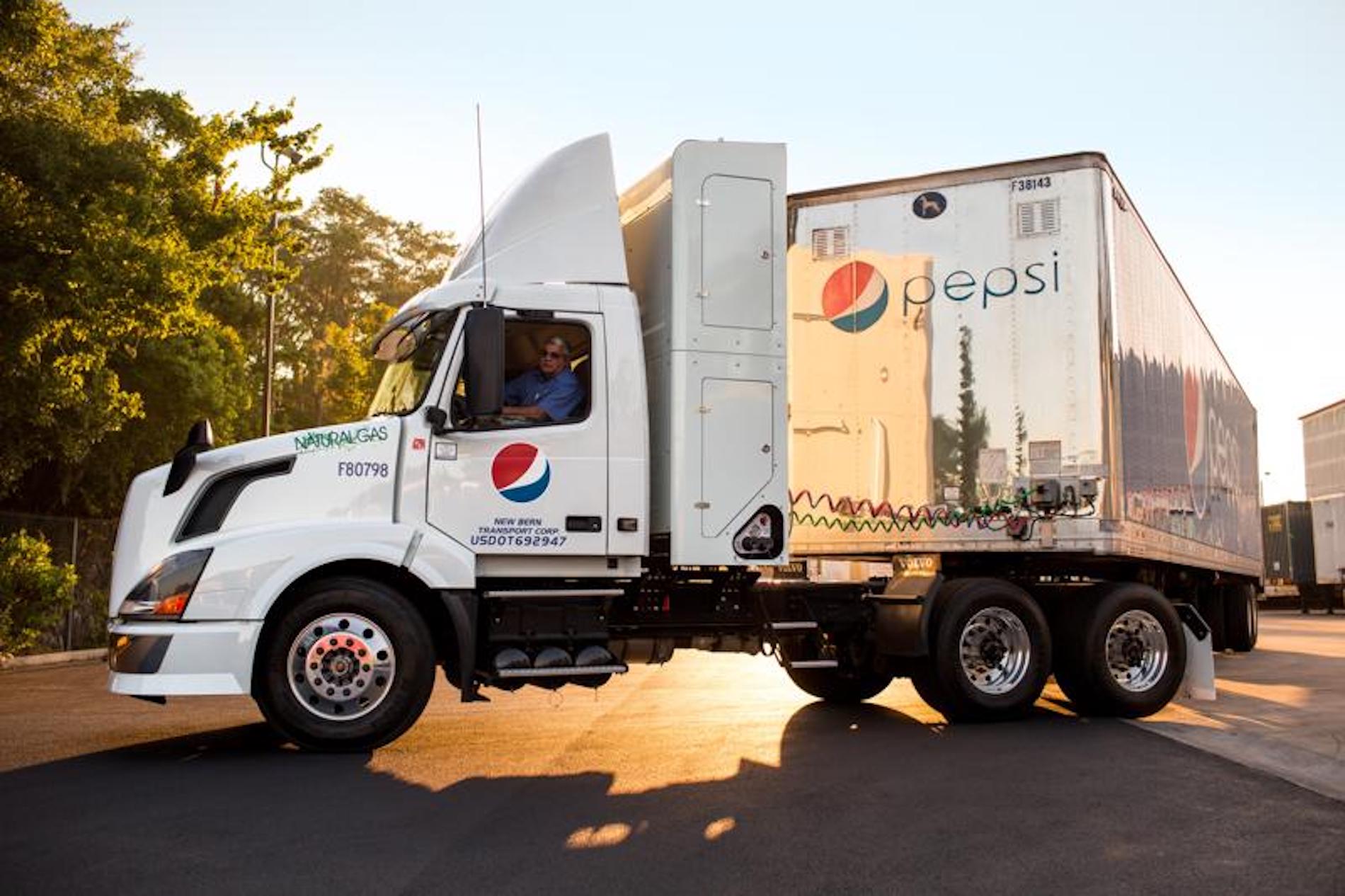 camion PepsiCo EEUU camion PepsiCo EEUU