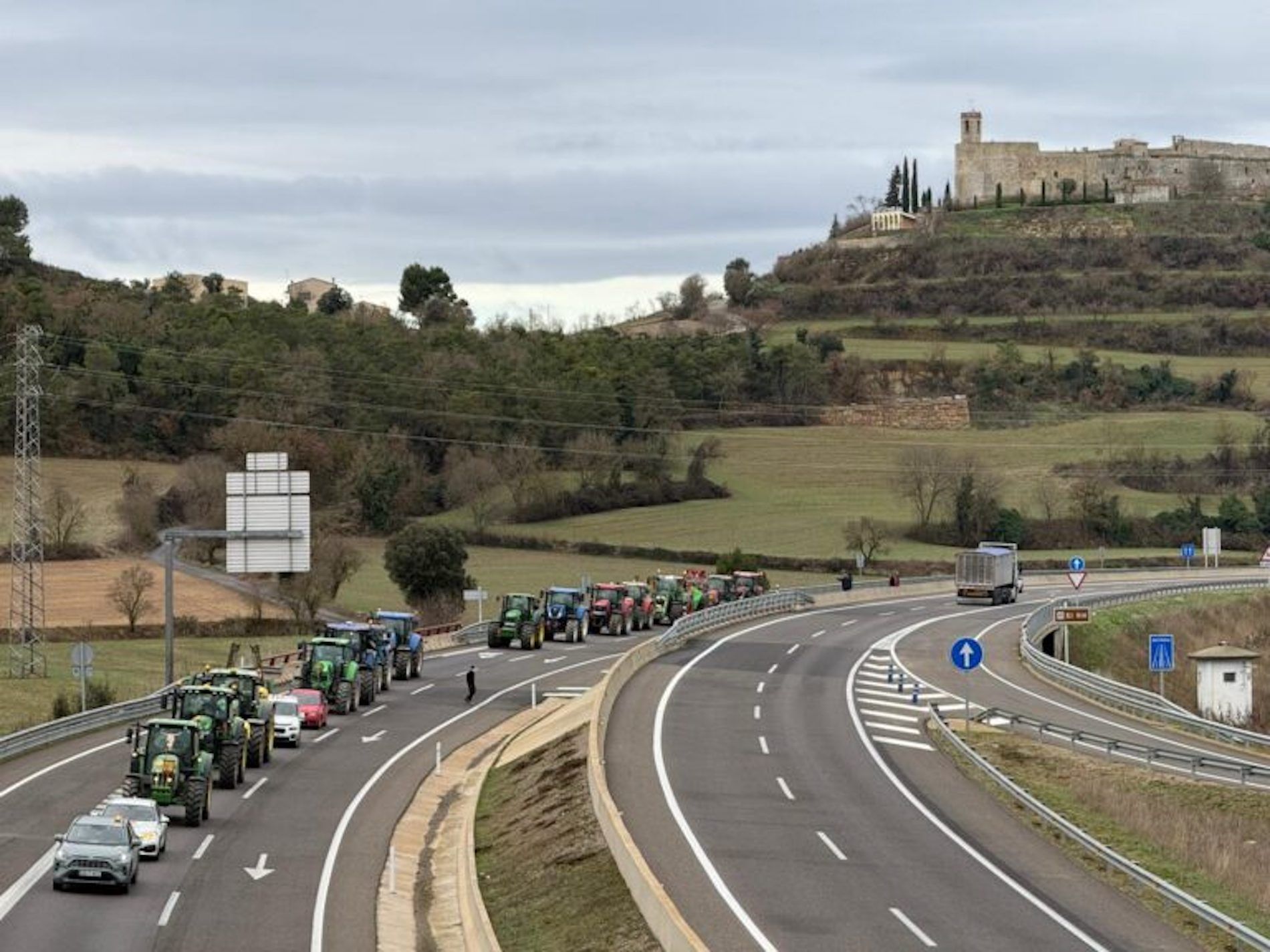 Las tractoradas afectarán a treinta ciudades.