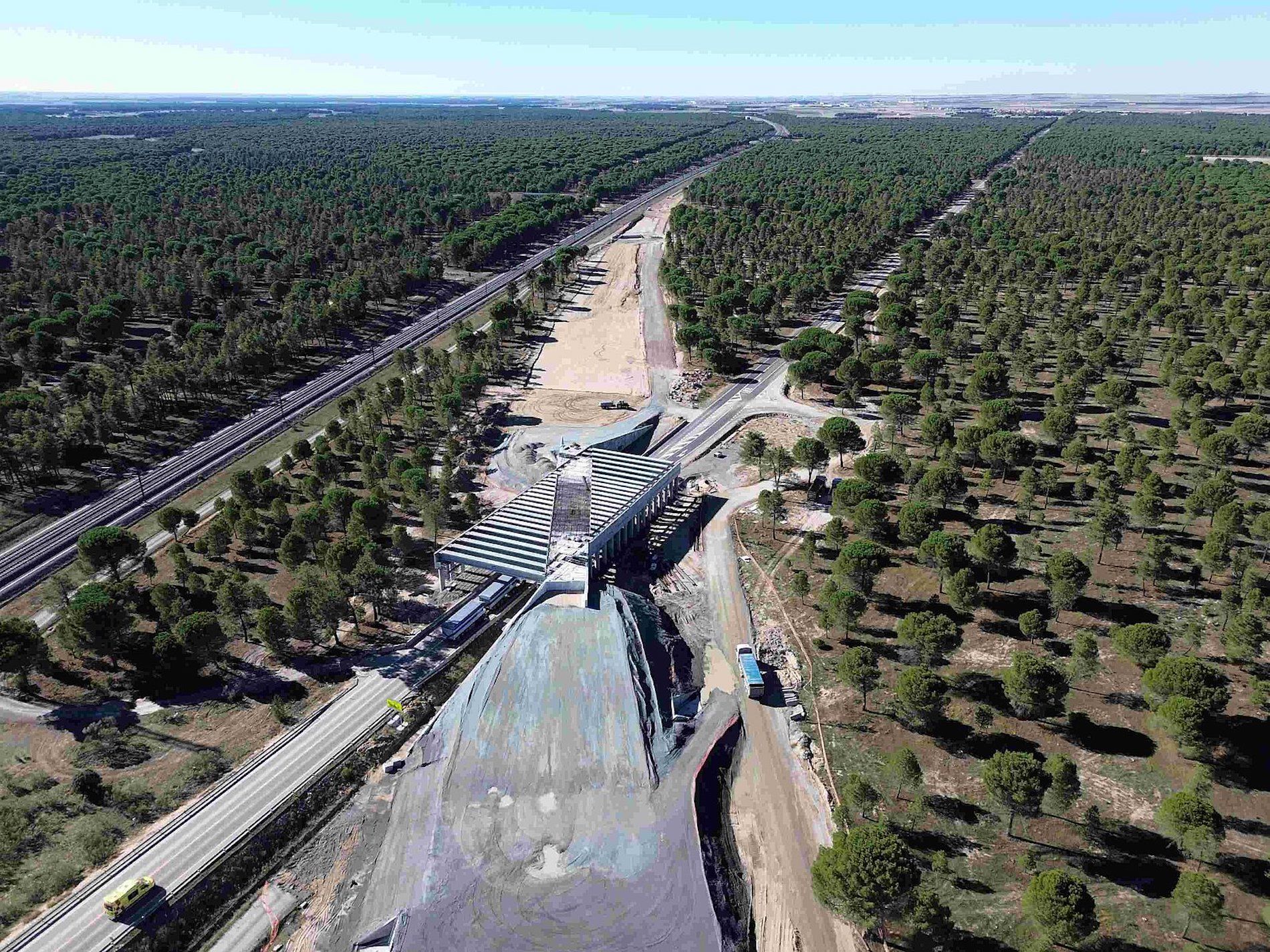obras ferrocarril bypass olmedo
