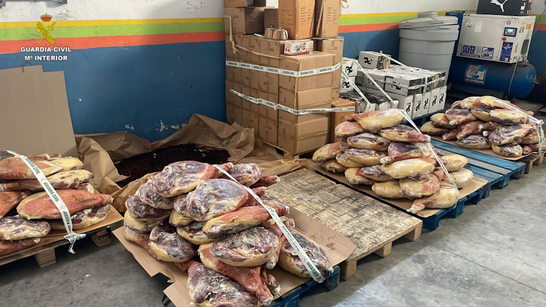 El grupo seleccionaba vehículos con carga de alto valor.