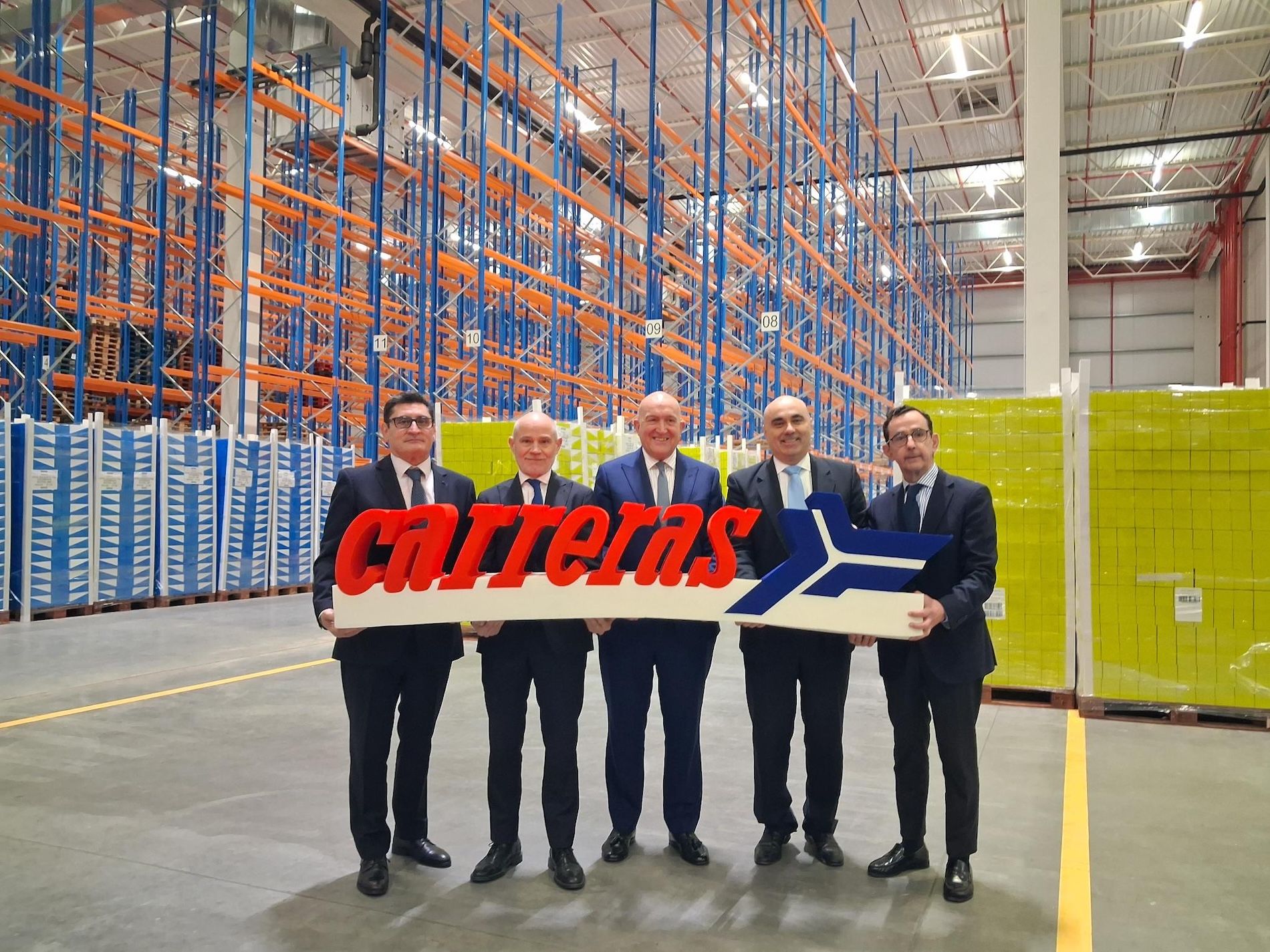 Inauguración de la nave de Carreras en el Polígono de San Cristóbal de Valladolid. Inauguración de la nave de Carreras en el Polígono de San Cristóbal de Valladolid.