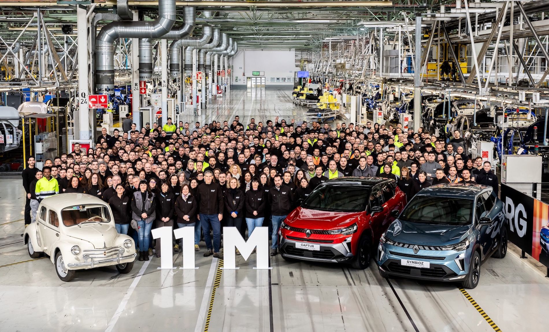 11 millones de unidades planta Valladolid Renault