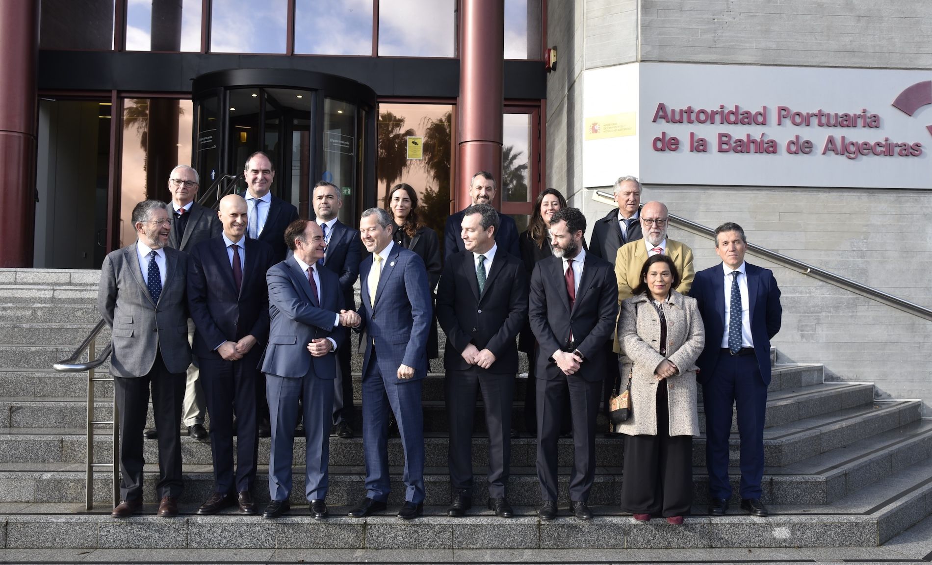 Visita secretario general OMI puerto Algeciras Visita secretario general OMI puerto Algeciras