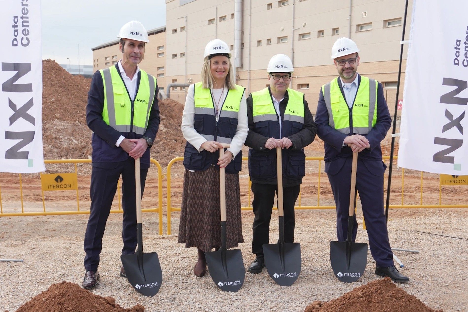 Primera piedra centro datos NxN Valencia Itercon