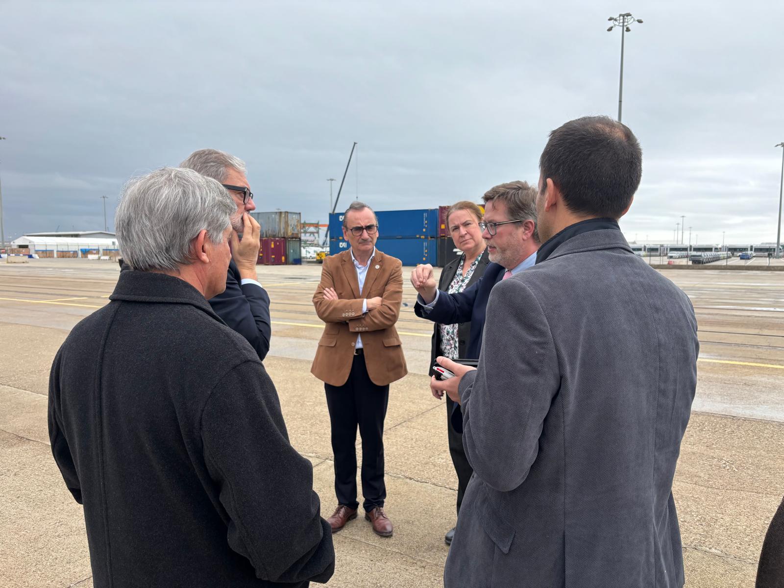 Visita Ayuntamiento Lerida puerto Tarragona