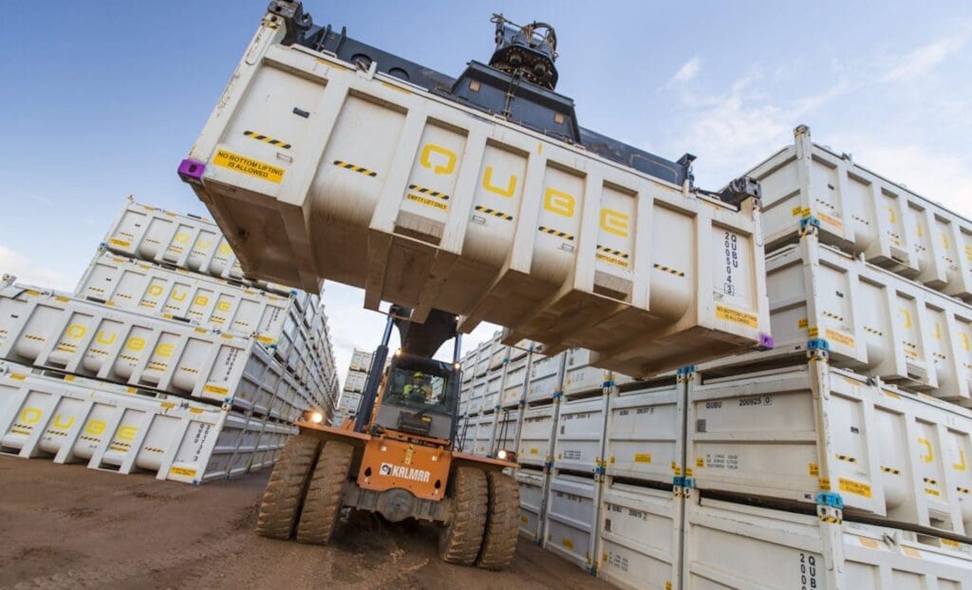 estiba contenedor Qube estiba contenedor Qube