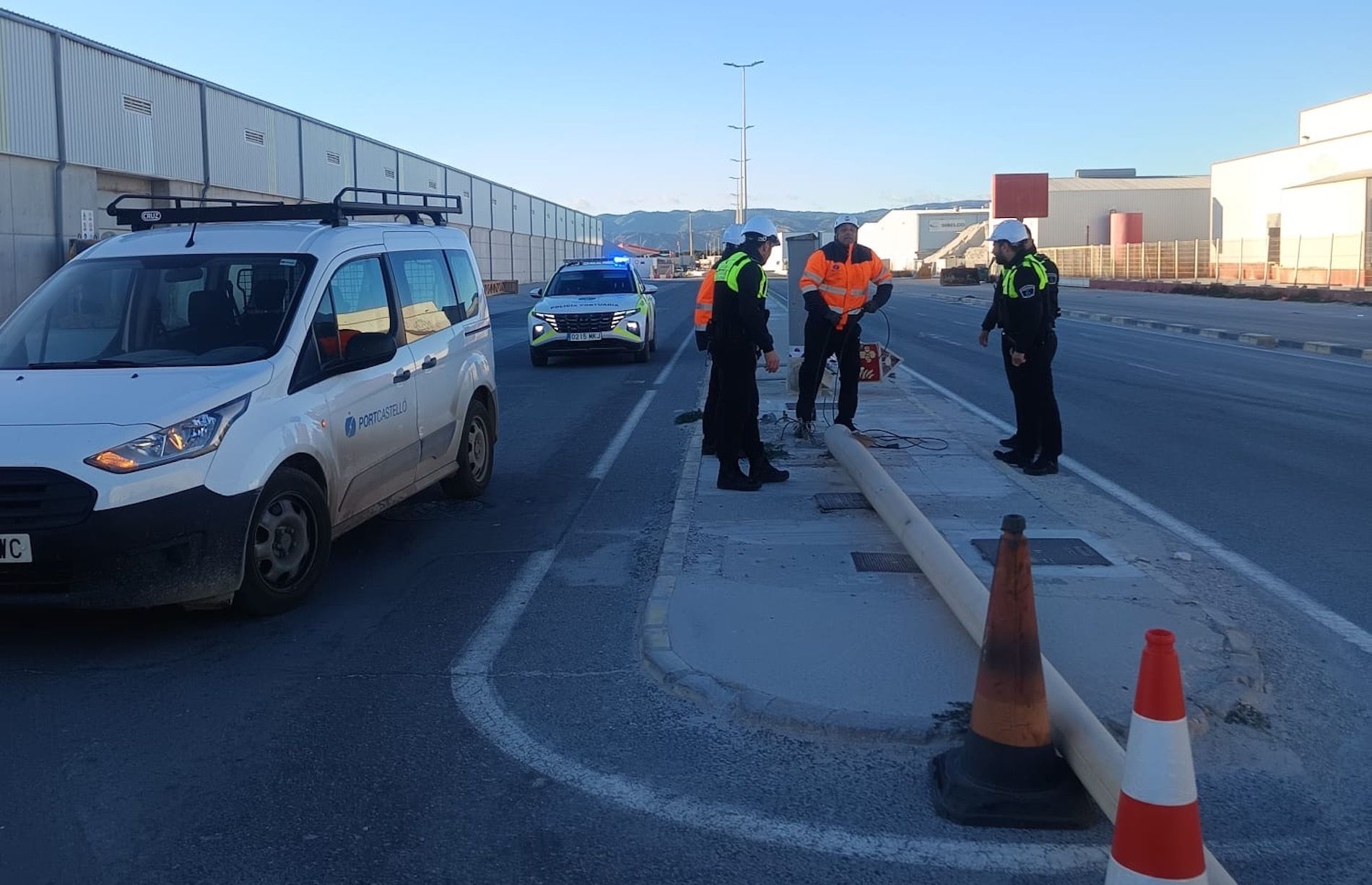 Temporal Oriana febrero 2026 puerto Castellon