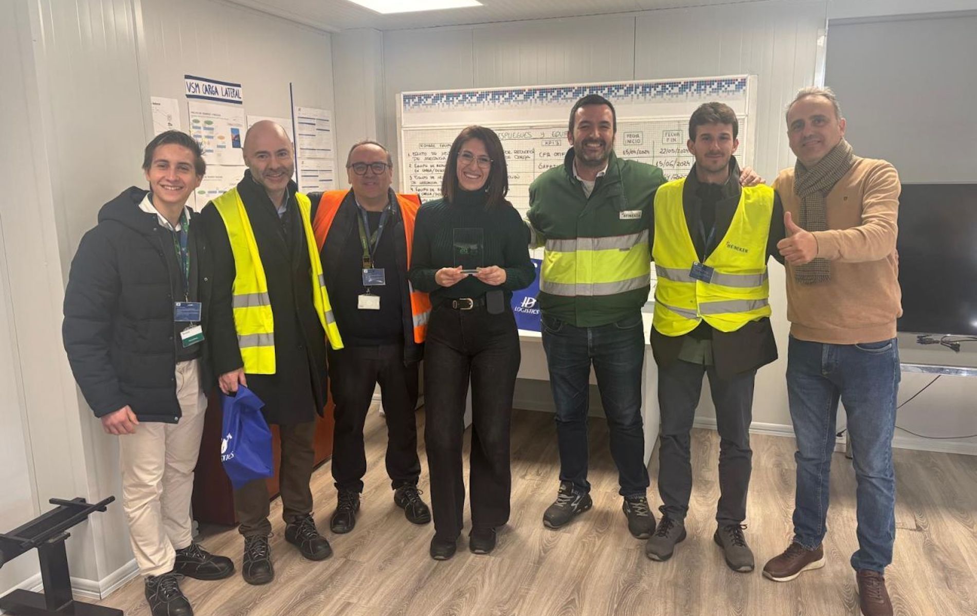 El premio reconoce la excelencia en las operaciones de carga y descarga.