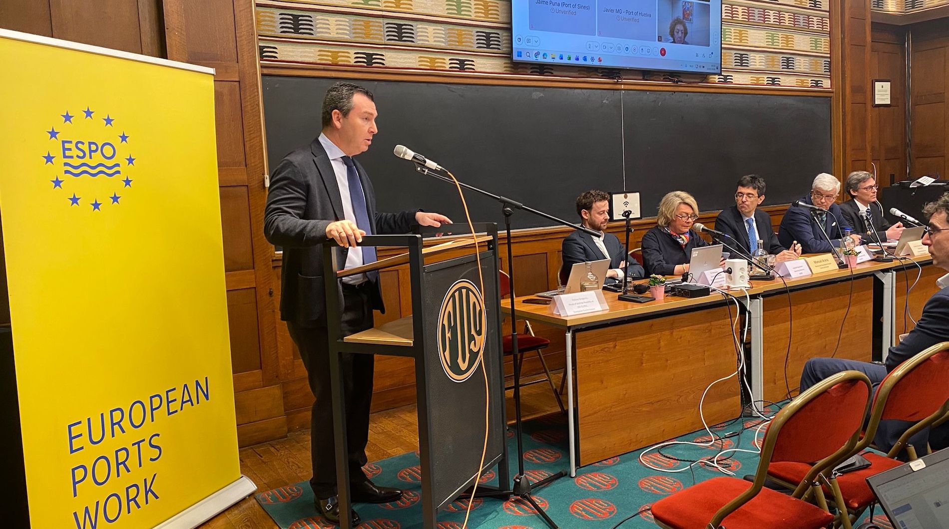 Presidente de Puertos del Estado, Gustavo Santana