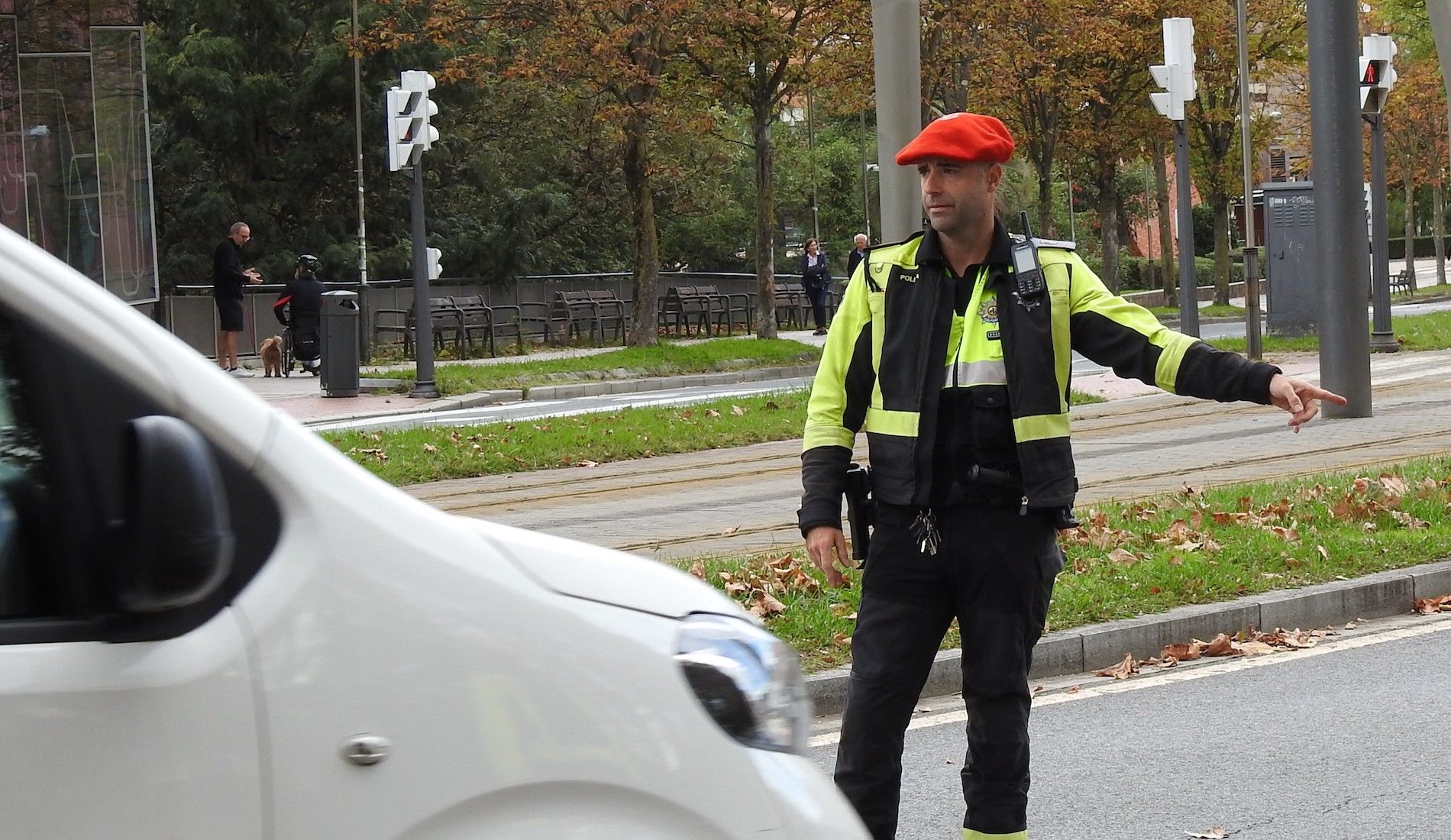 control fugoneta policia Bilbao
