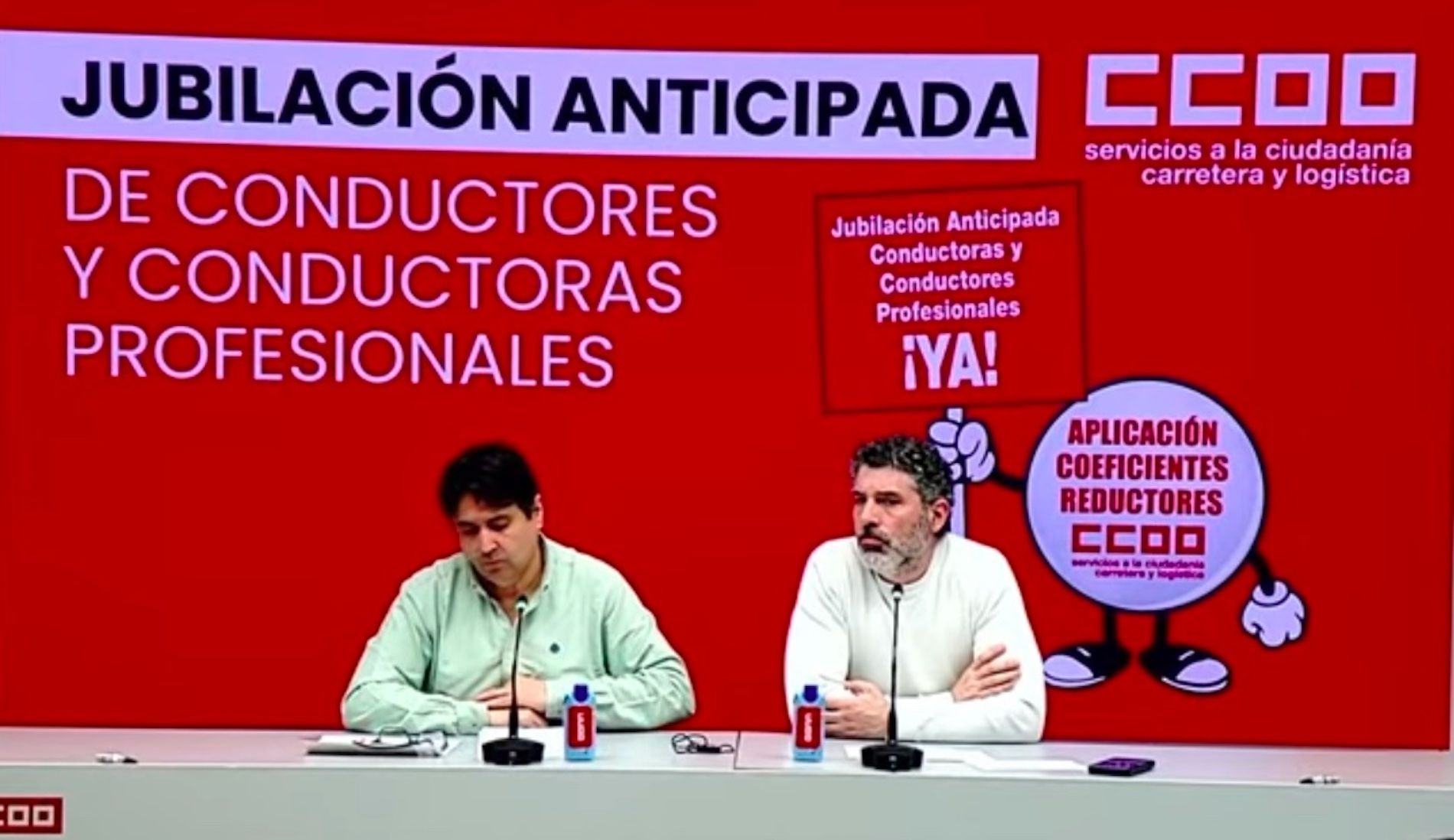 rueda de prensa CCOO coeficientes reductores 24022026