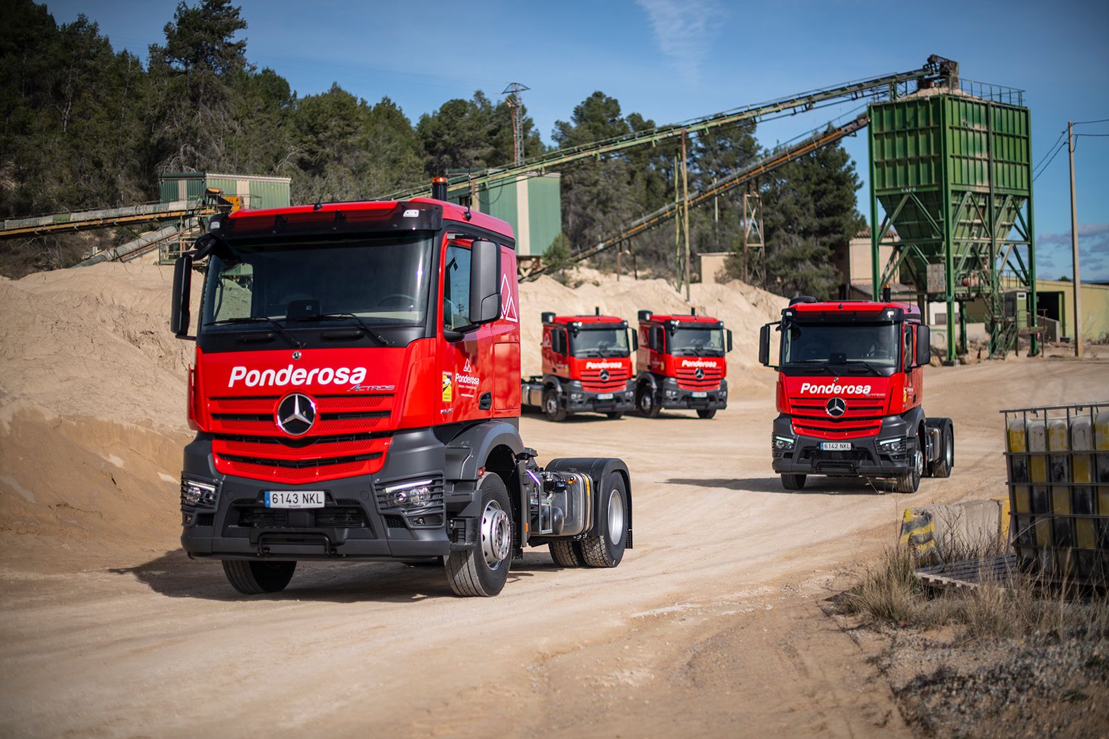Camiones Mercedes Benz Canteras La Ponderosa Camiones Mercedes Benz Canteras La Ponderosa