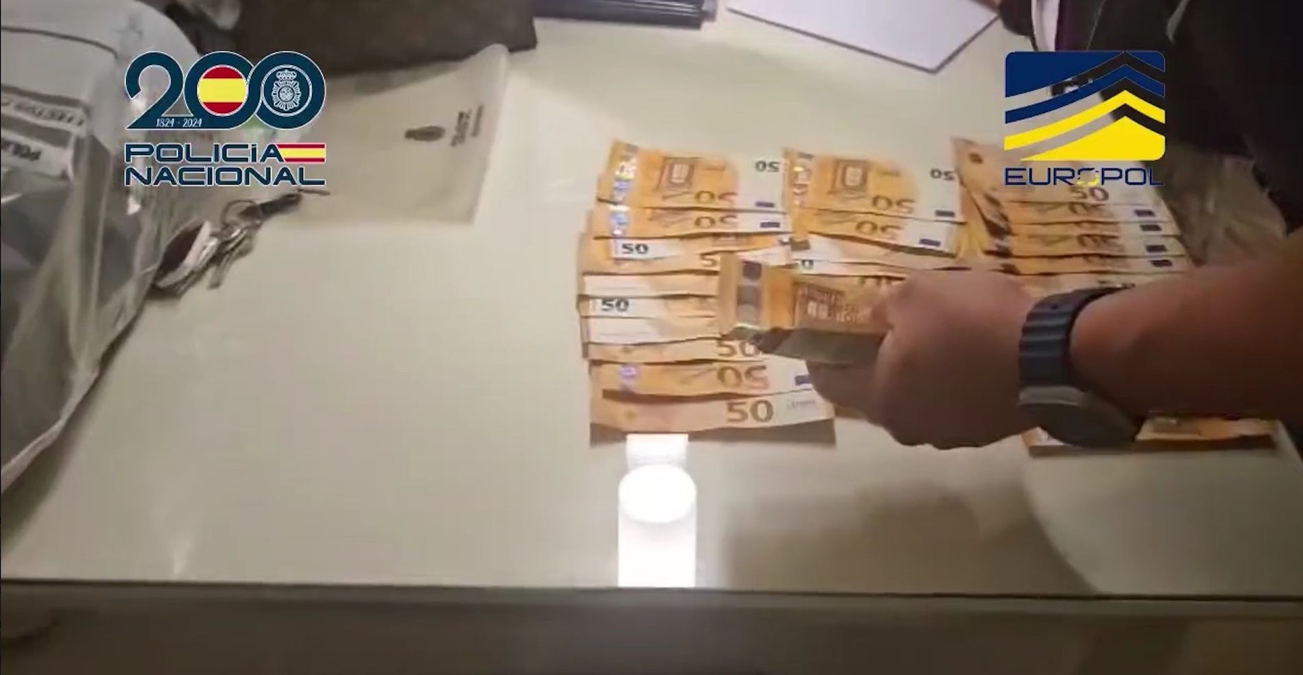 La operación policial se ha desarrollado en dos fases. 