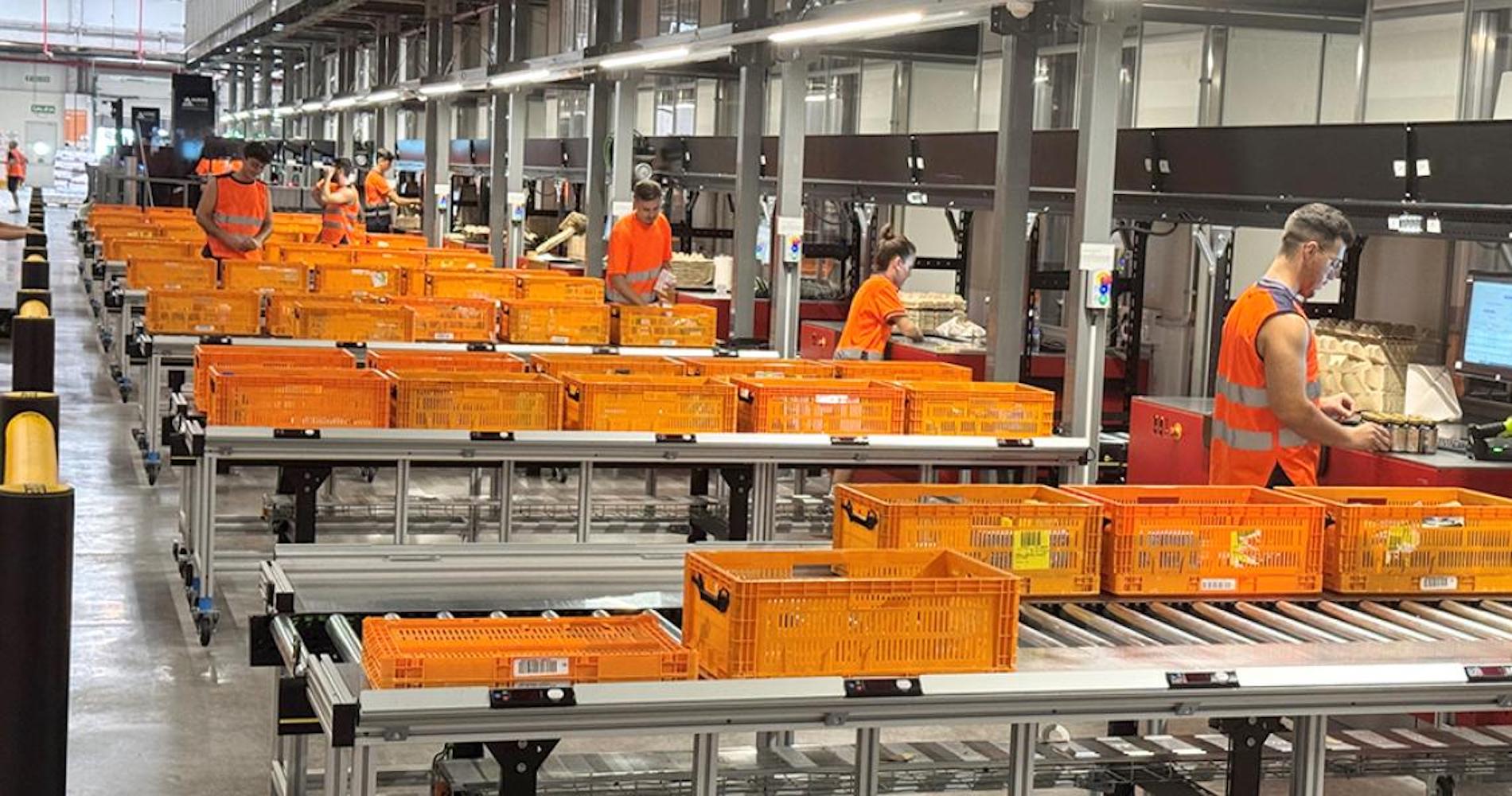 La plataforma de Las Torres de Cotillas sirve actualmente a cerca de 300 tiendas.