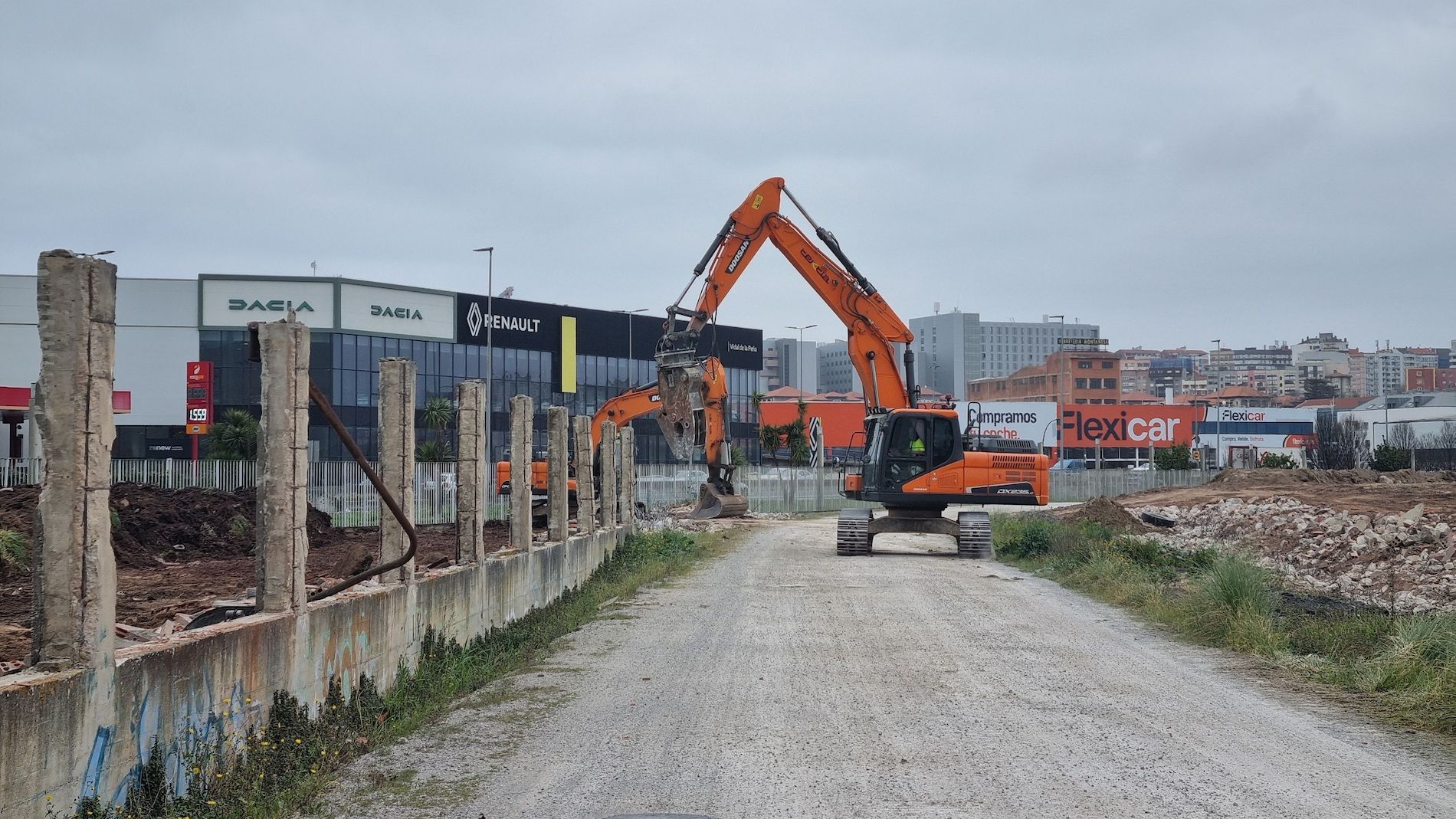 obras poligono Wissocq puerto Santander