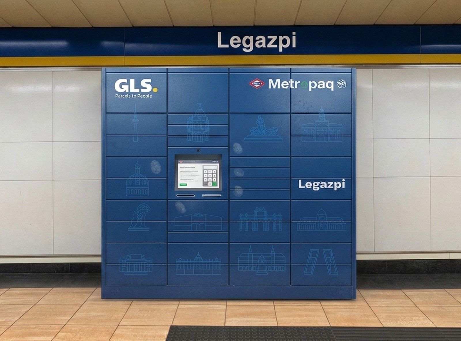 El modelo se apoya en la utilización del metro como canal logístico para la distribución de paquetería en entornos urbanos densos.