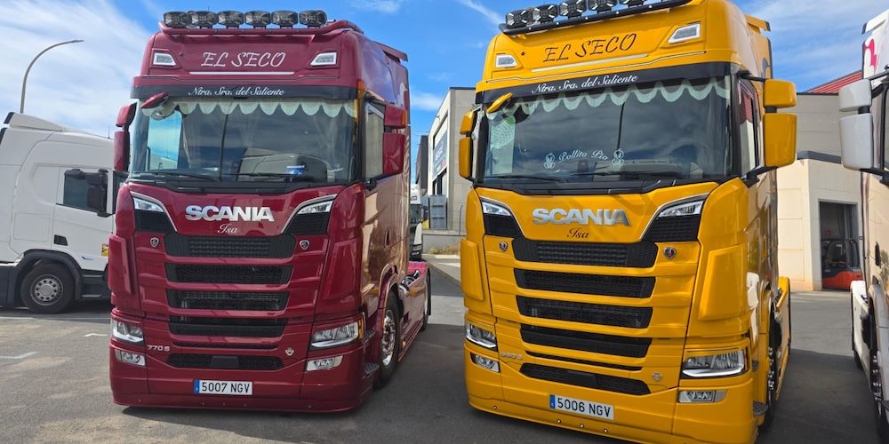 Camiones Scania Transportes EuroPerez