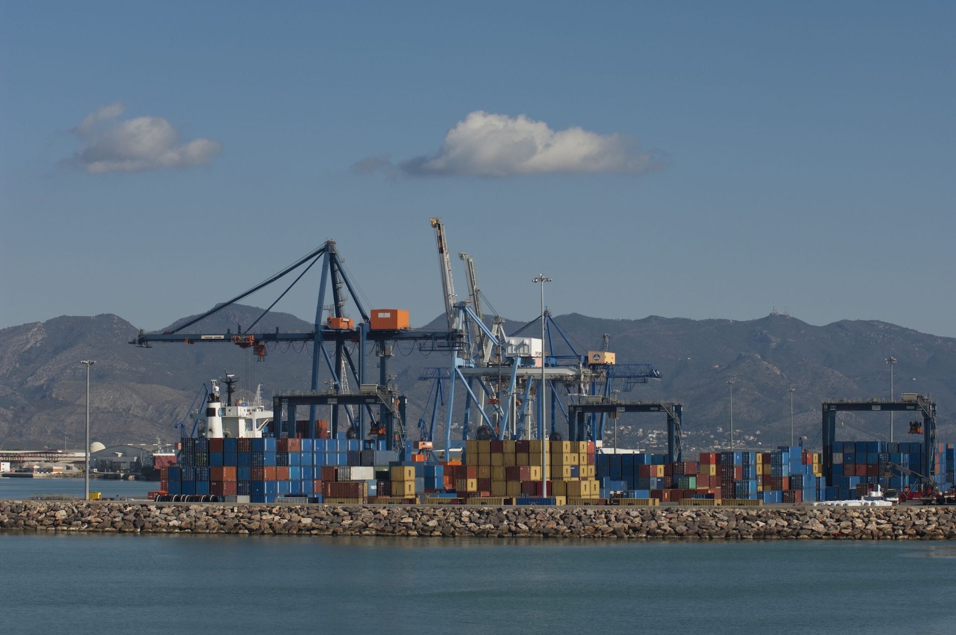 Terminal contenedores puerto Castellon Terminal contenedores puerto Castellon