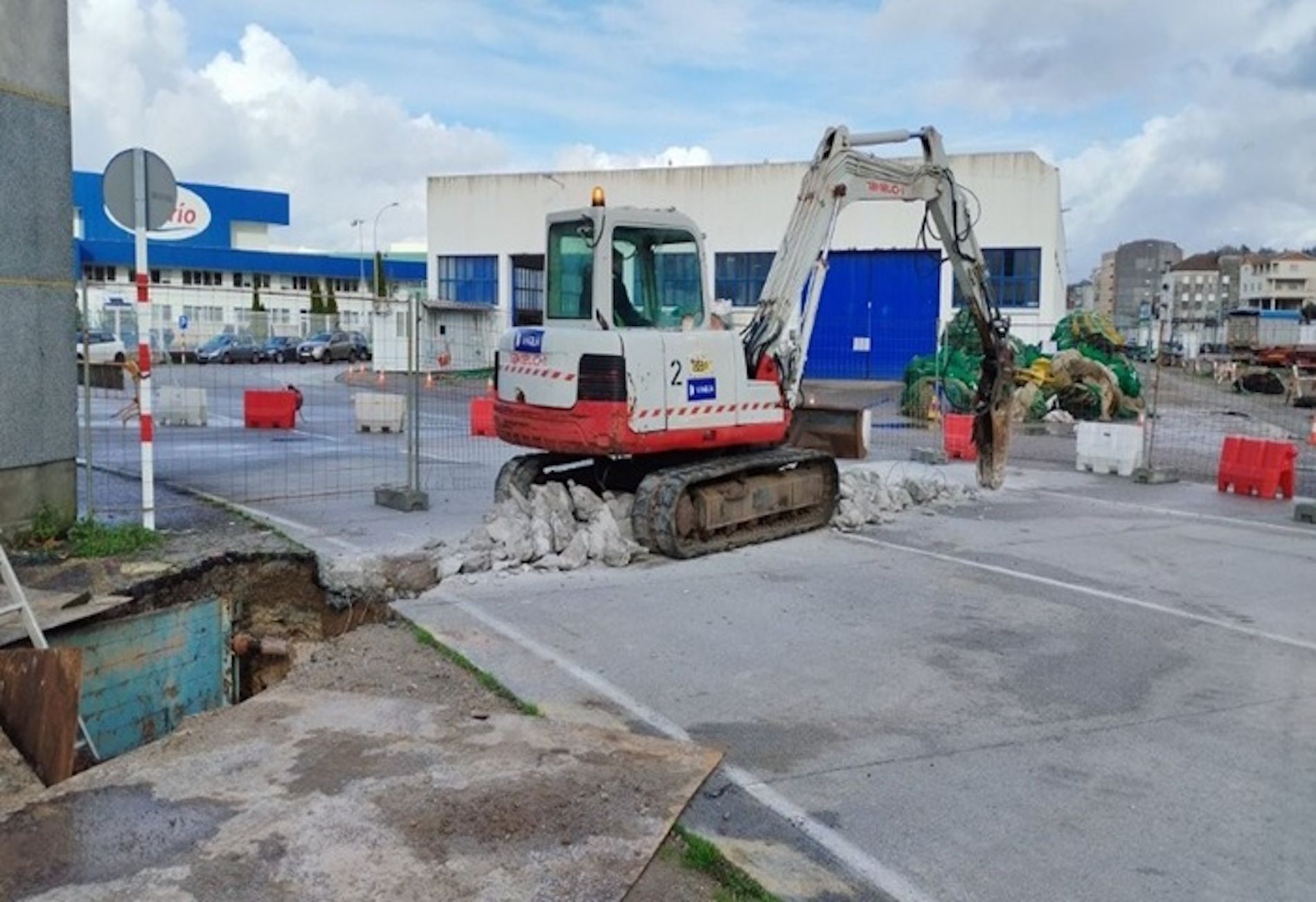 obras pluviales puerto Marin marzo 2026