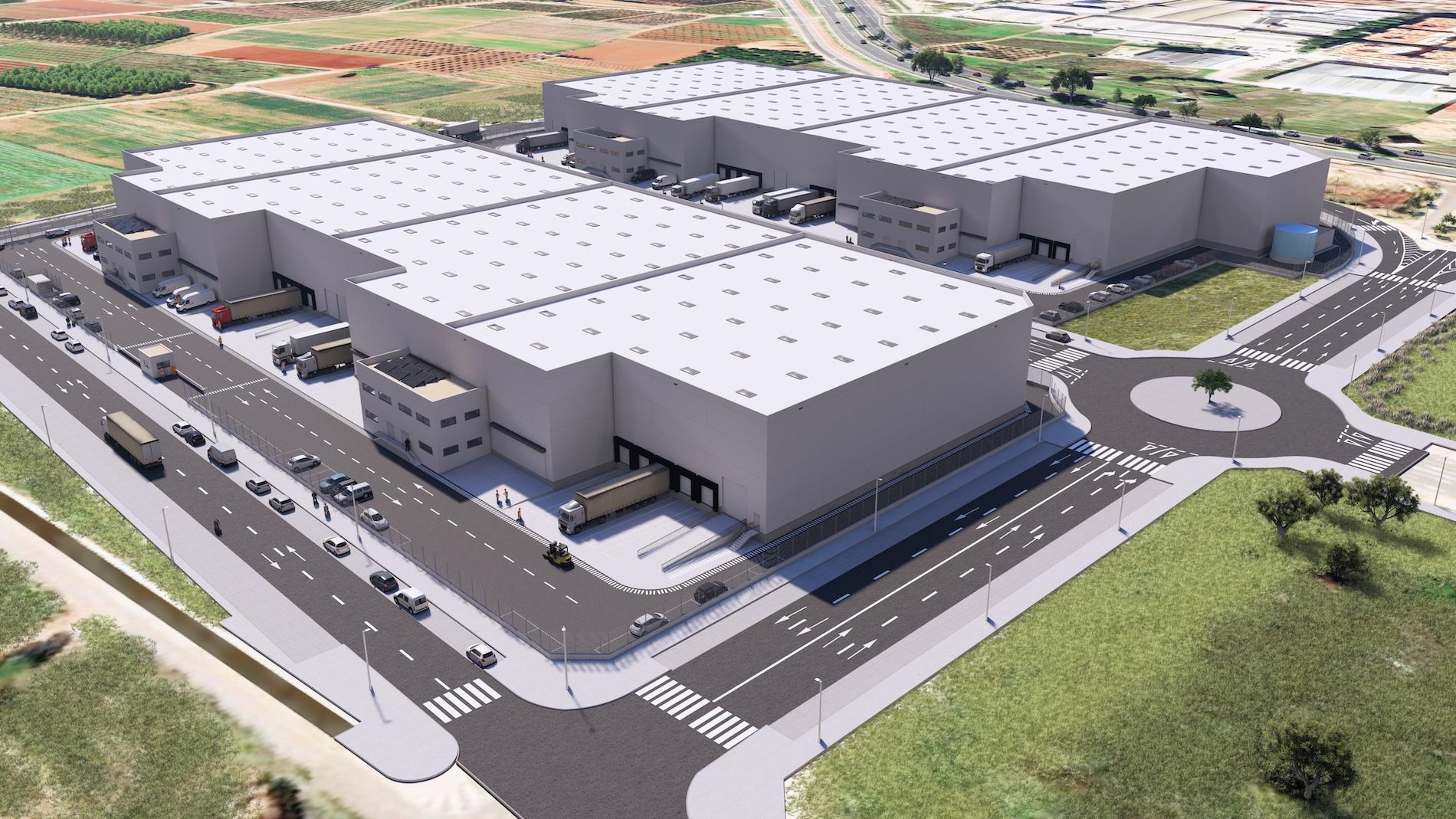 Plataforma logistica Tristan y Kefren Valencia Plataforma logistica Tristan y Kefren Valencia