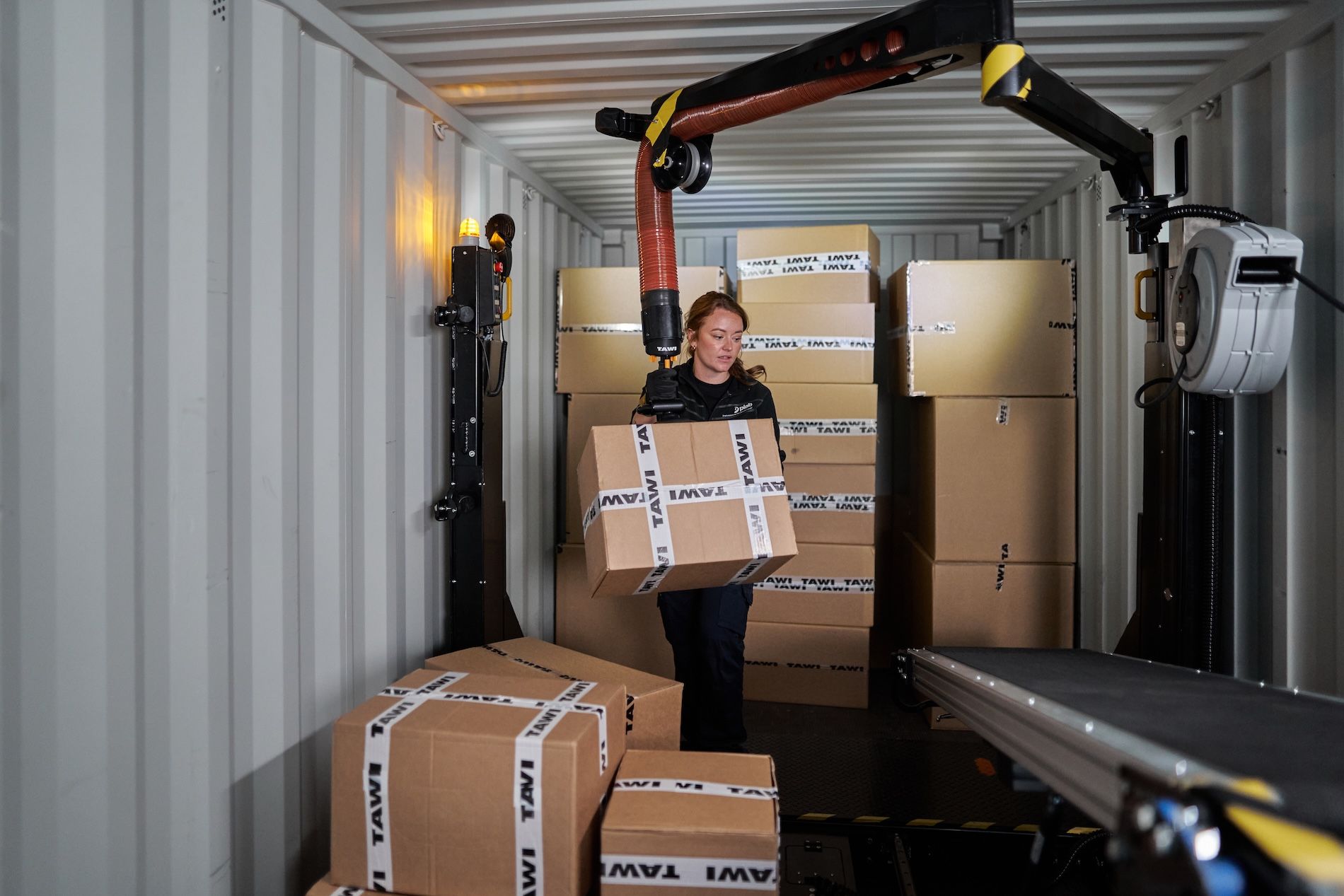 Tawi descargador de contenedores Tawi descargador de contenedores