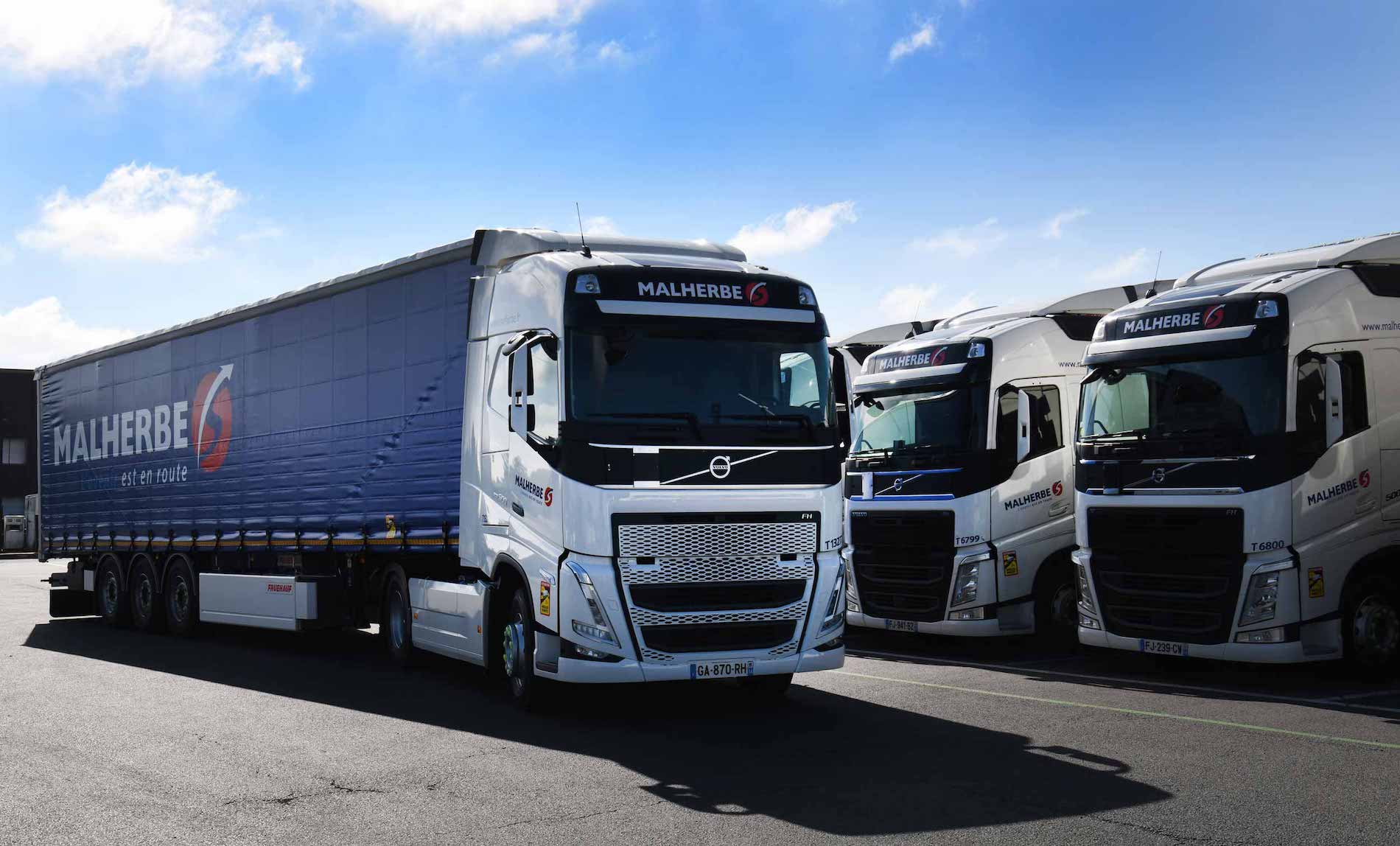 camiones Malherbe Transport Geodis