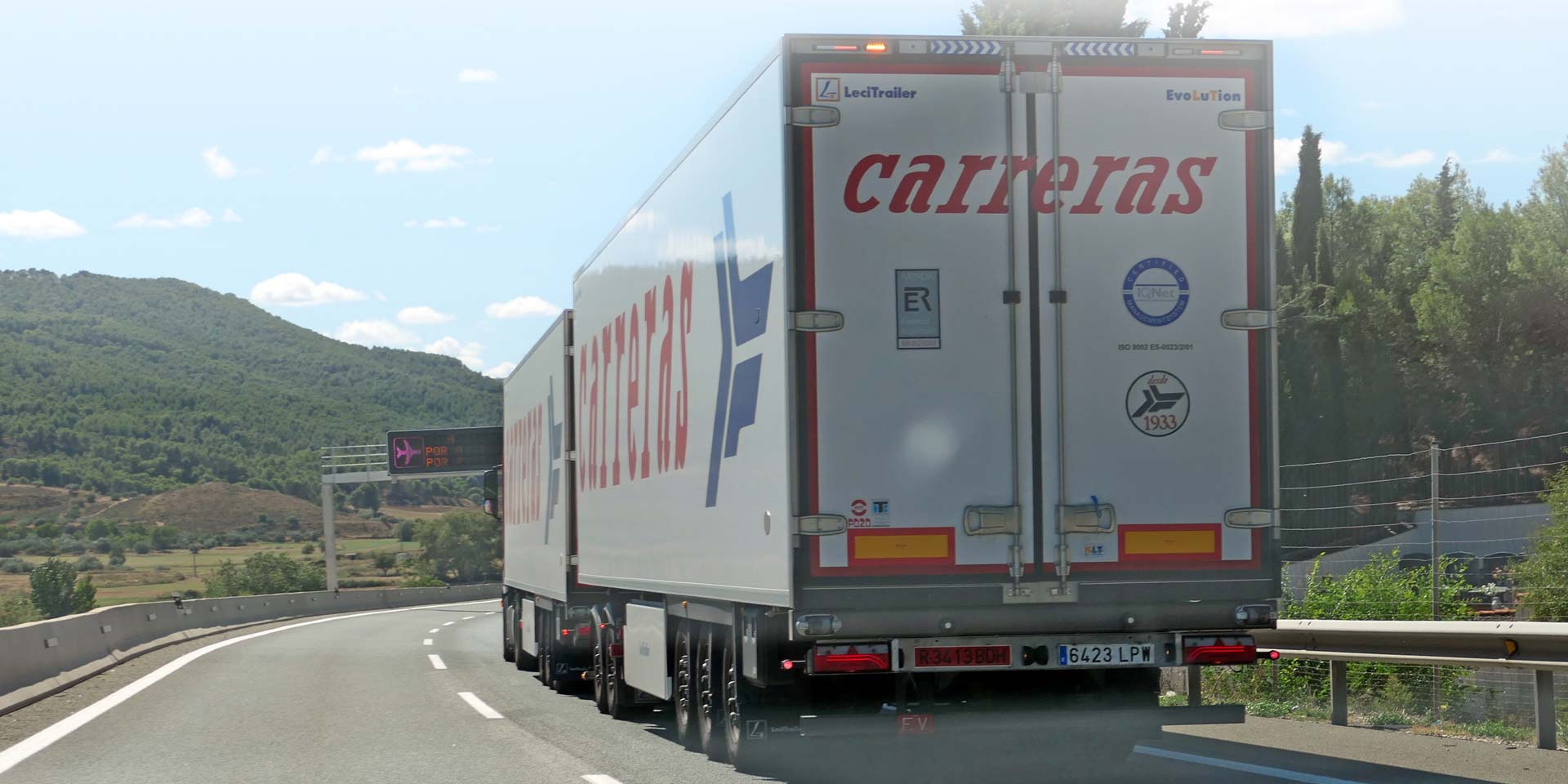 Carreras duotrailer N II degradado