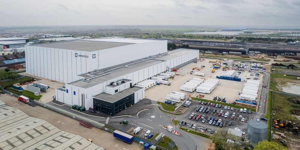 almacen frigorifico de NewCold en Corby