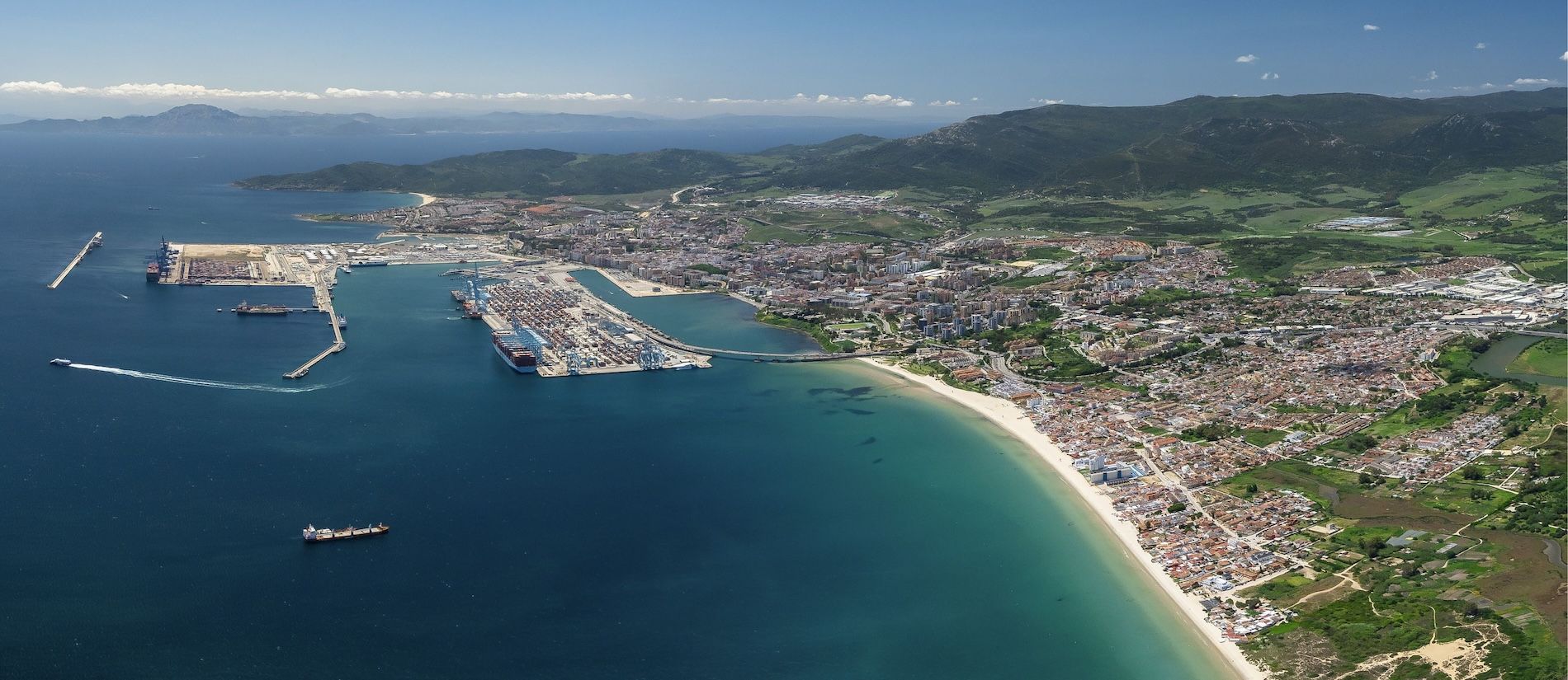 Puerto de Algeciras vista aerea 2026