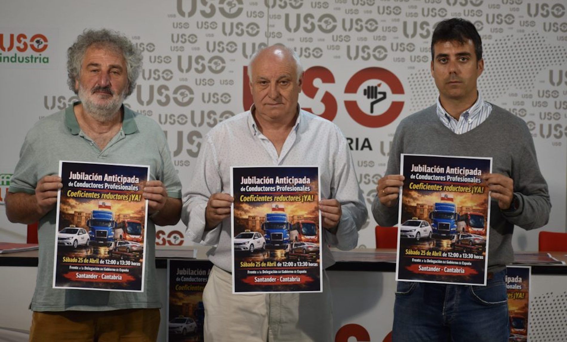 La manifestación se celebrará el 25 de abril próximo.