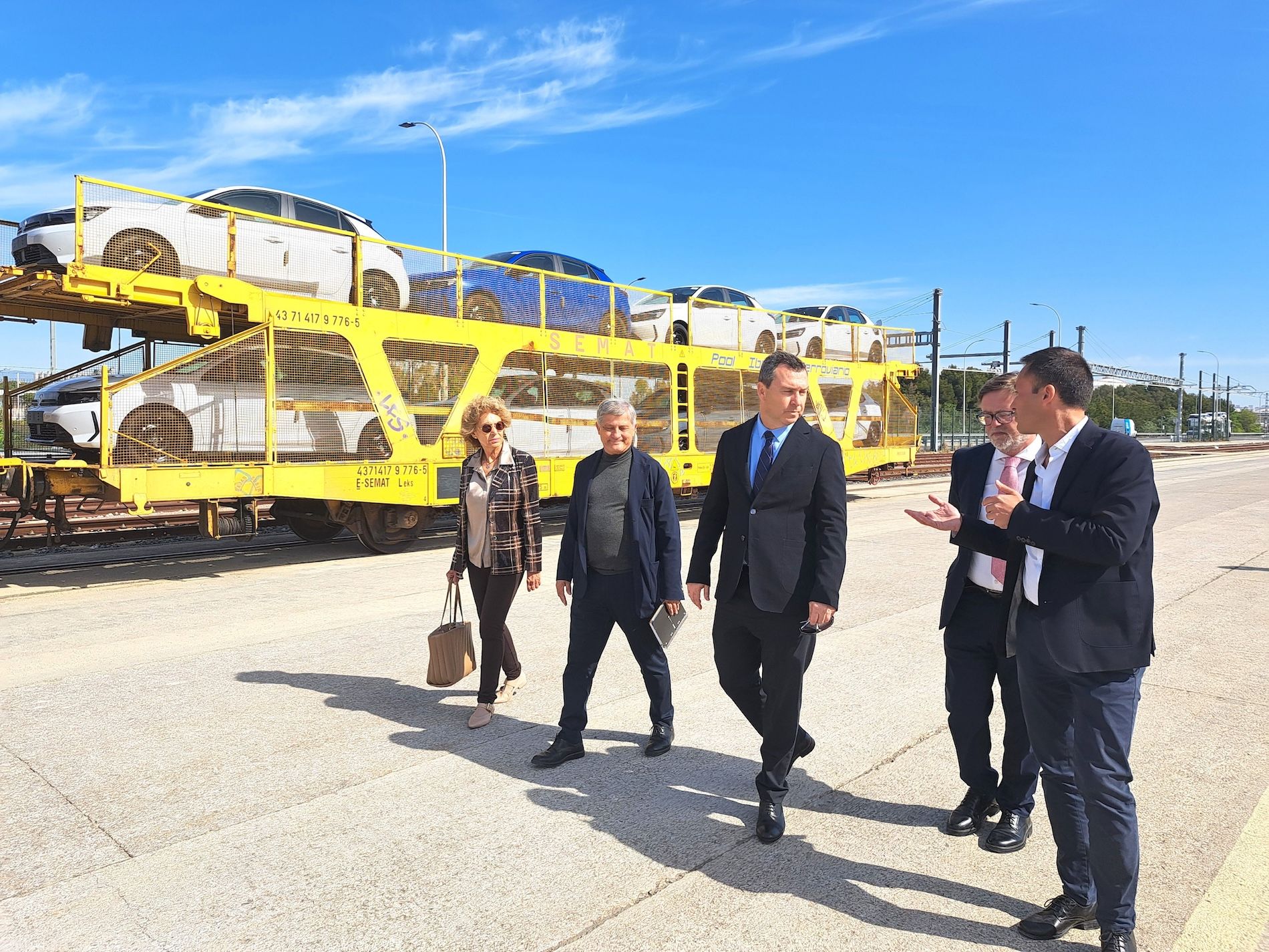 Visita Gustavo Santana puerto Tarragona