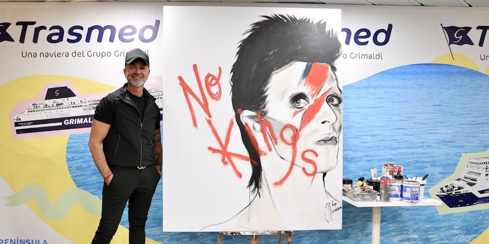 Obra de arte en buque Trasmed