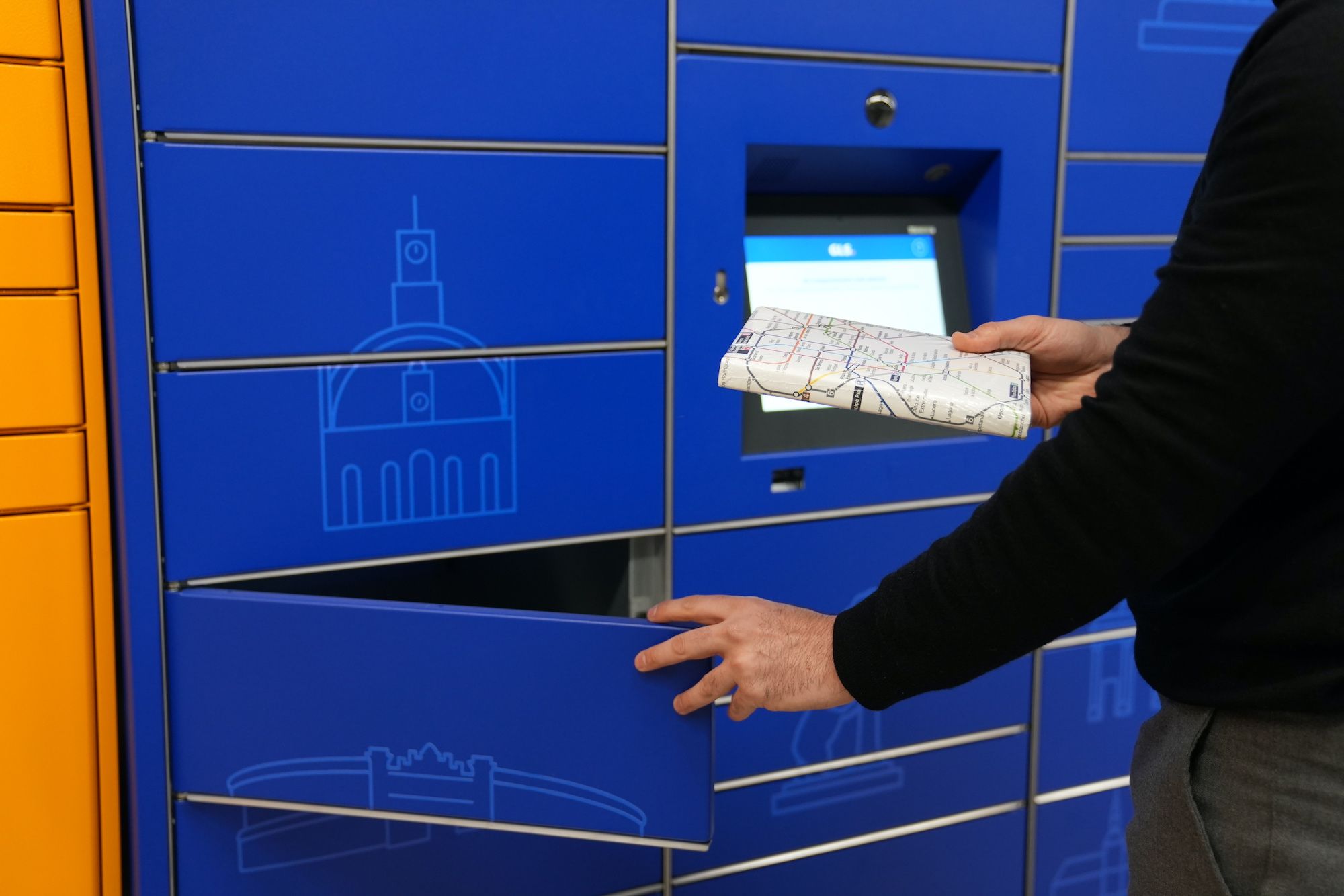 servicio de taquillas Metropaq en el metro de Madrid servicio de taquillas Metropaq en el metro de Madrid