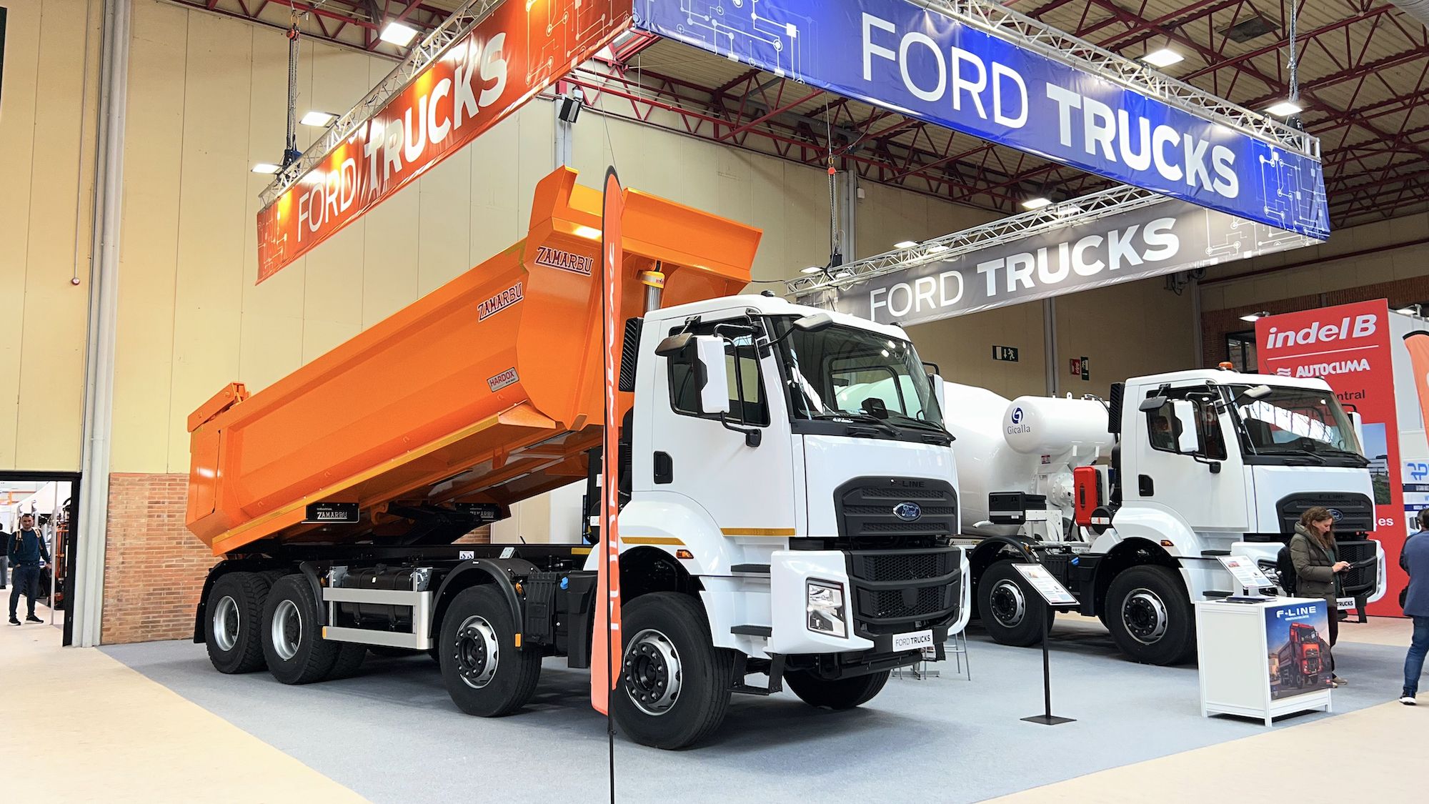 El segmento de rígidos representa actualmente entre el 7% y el 11% de las ventas de Ford Trucks en España.