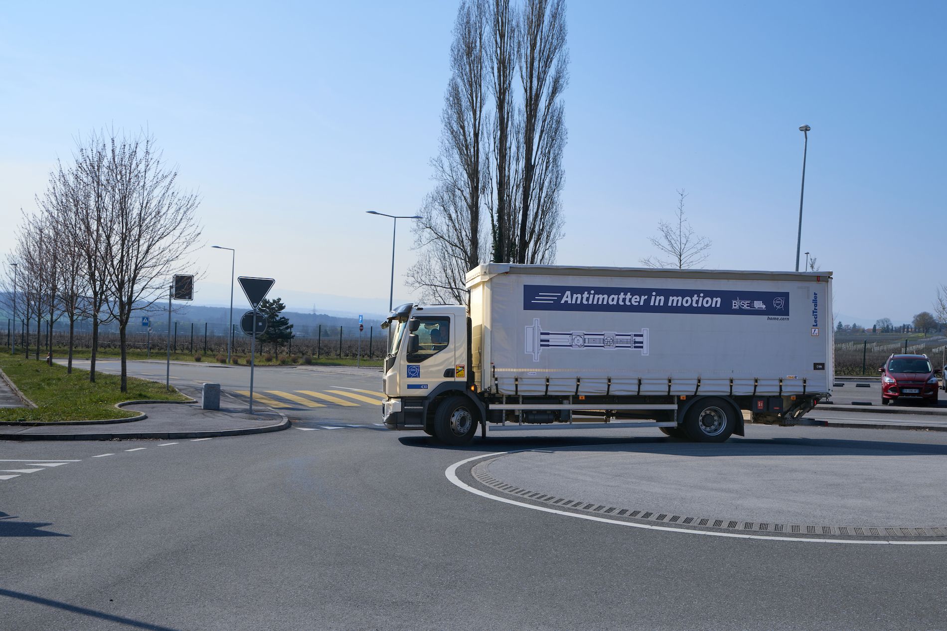 Transporte antimateria CERN
