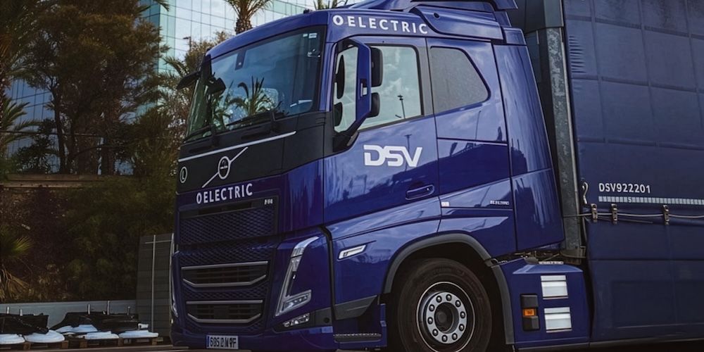 Camion electrico DSV Barcelona