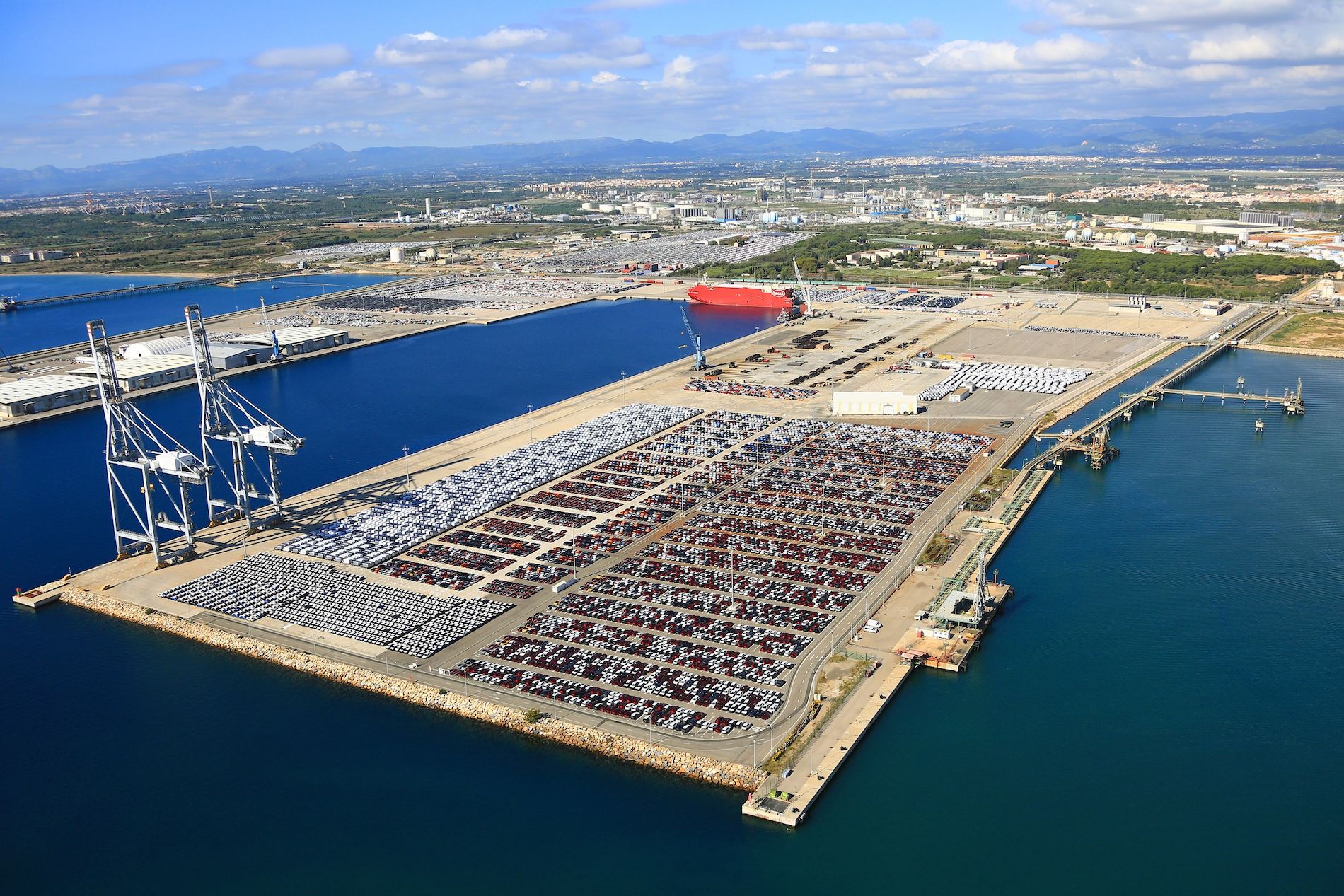 Muelle de Andalucia puerto Tarragona