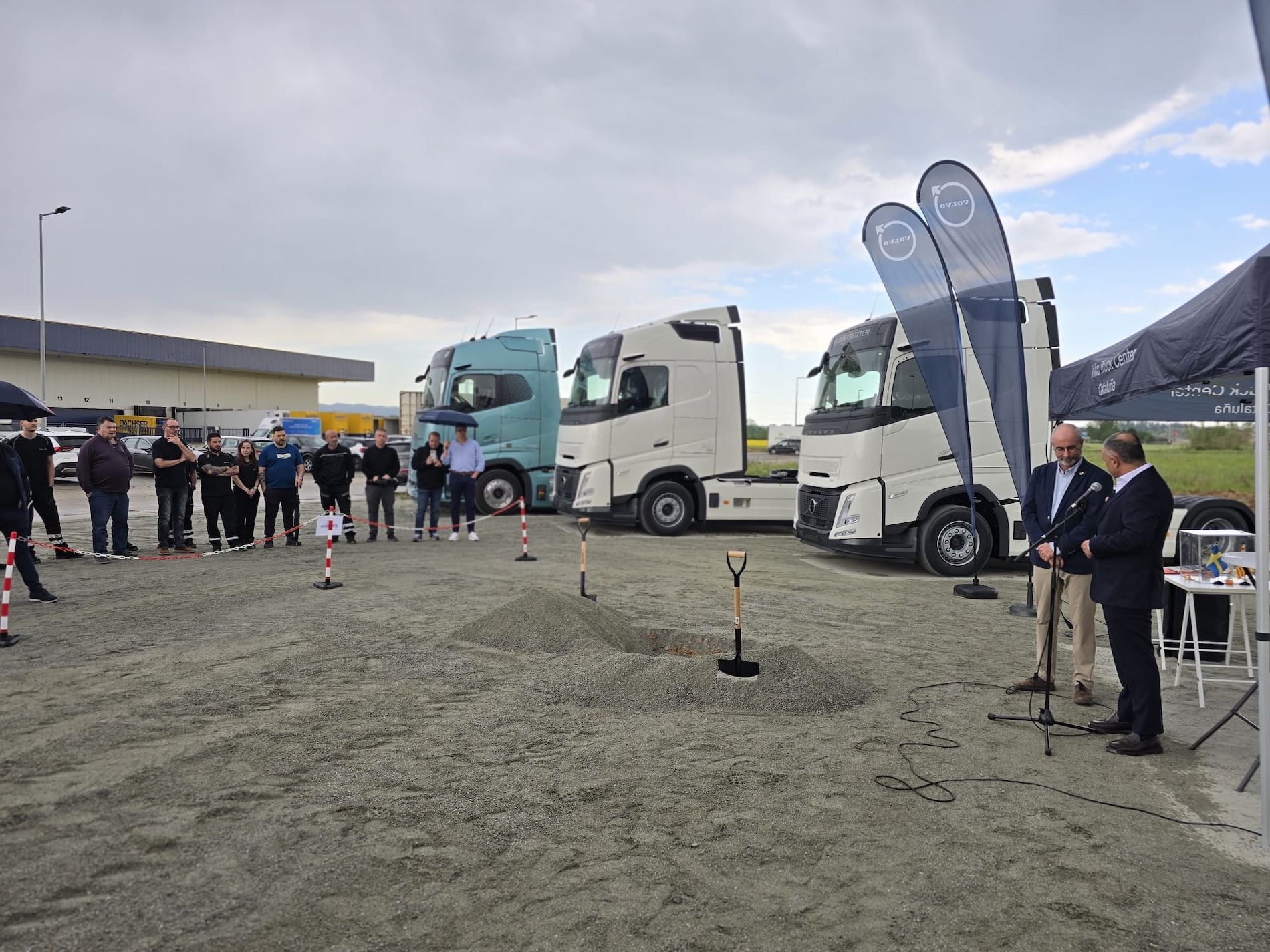 Volvo Trucks obras concesionario Gerona