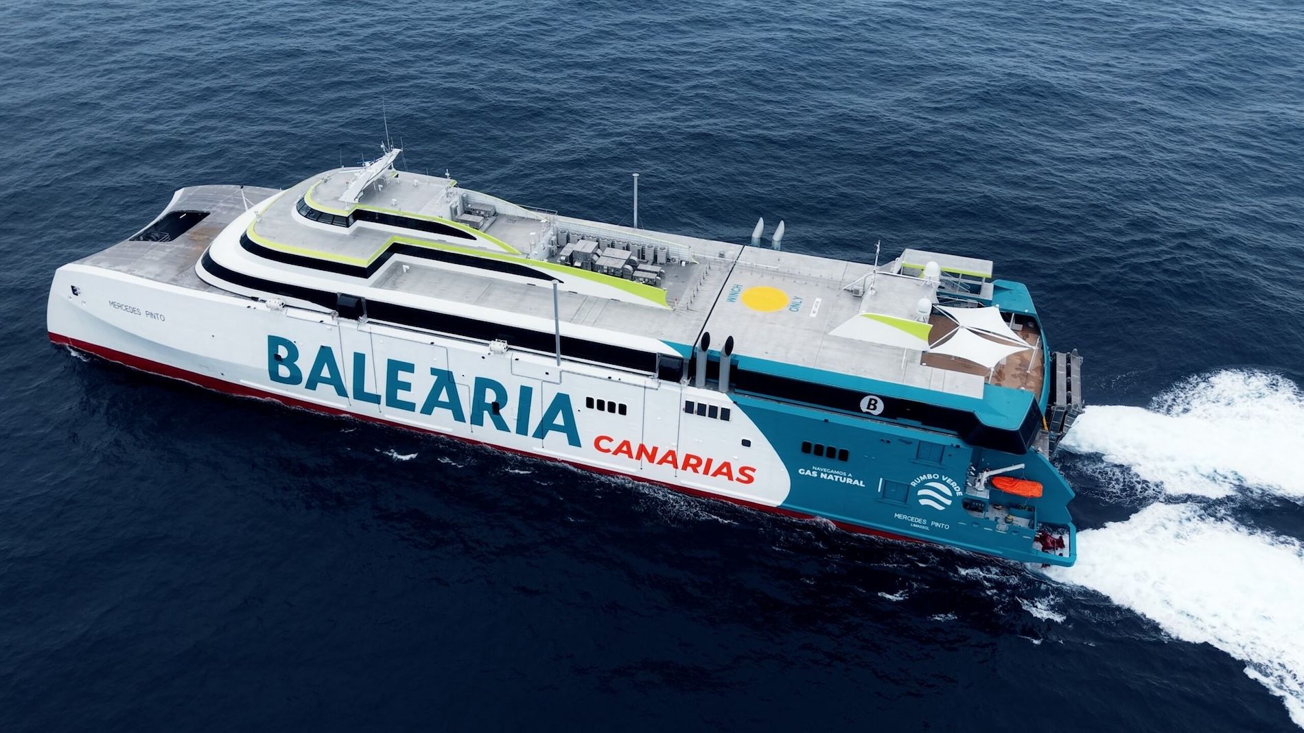 Baleària mantiene desde hace años un firme compromiso con una navegación más sostenible.