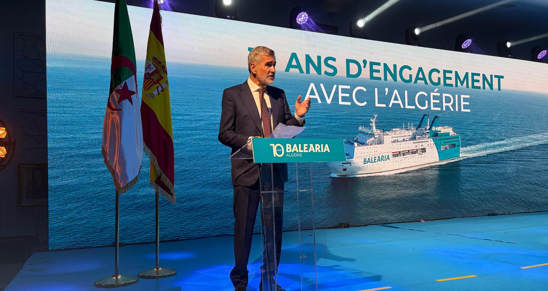 Este pasado 2025 Balearia ha alcanzado su máximo histórico en el país.