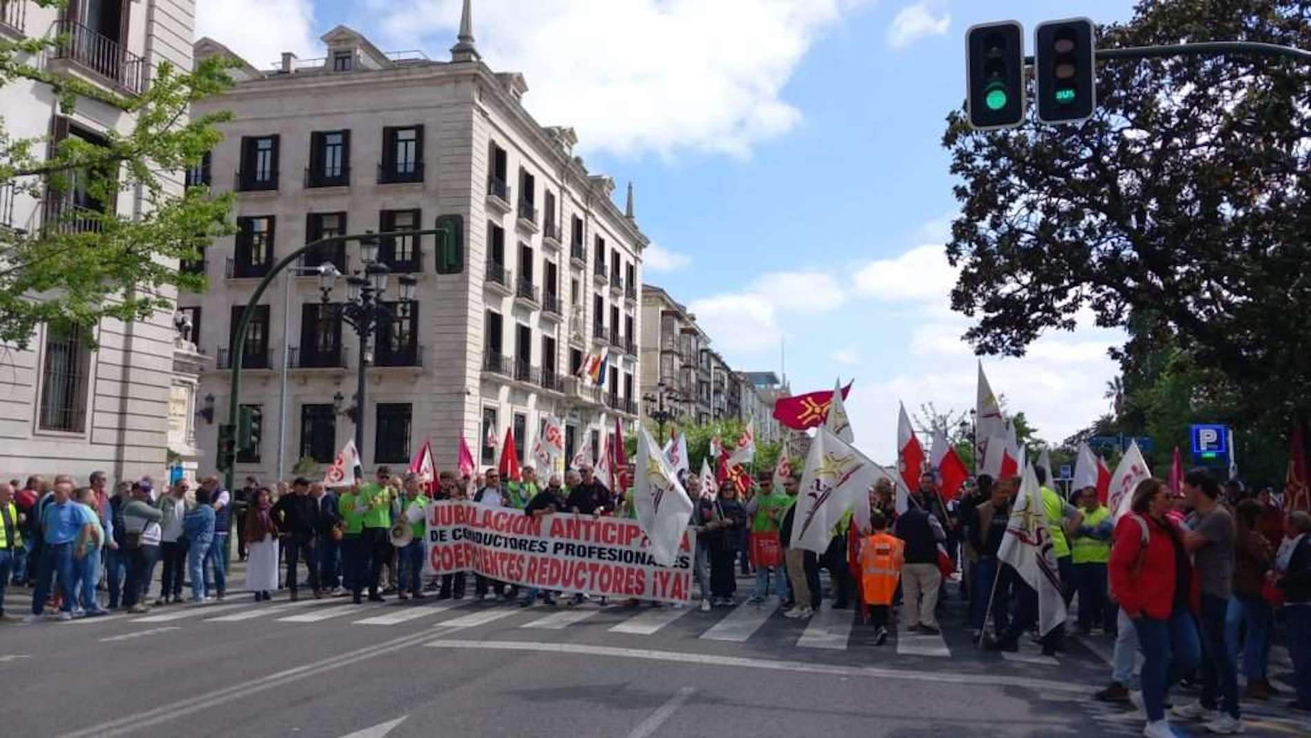 La manifestación se ha producido este pasado sábado, 25 de abril.